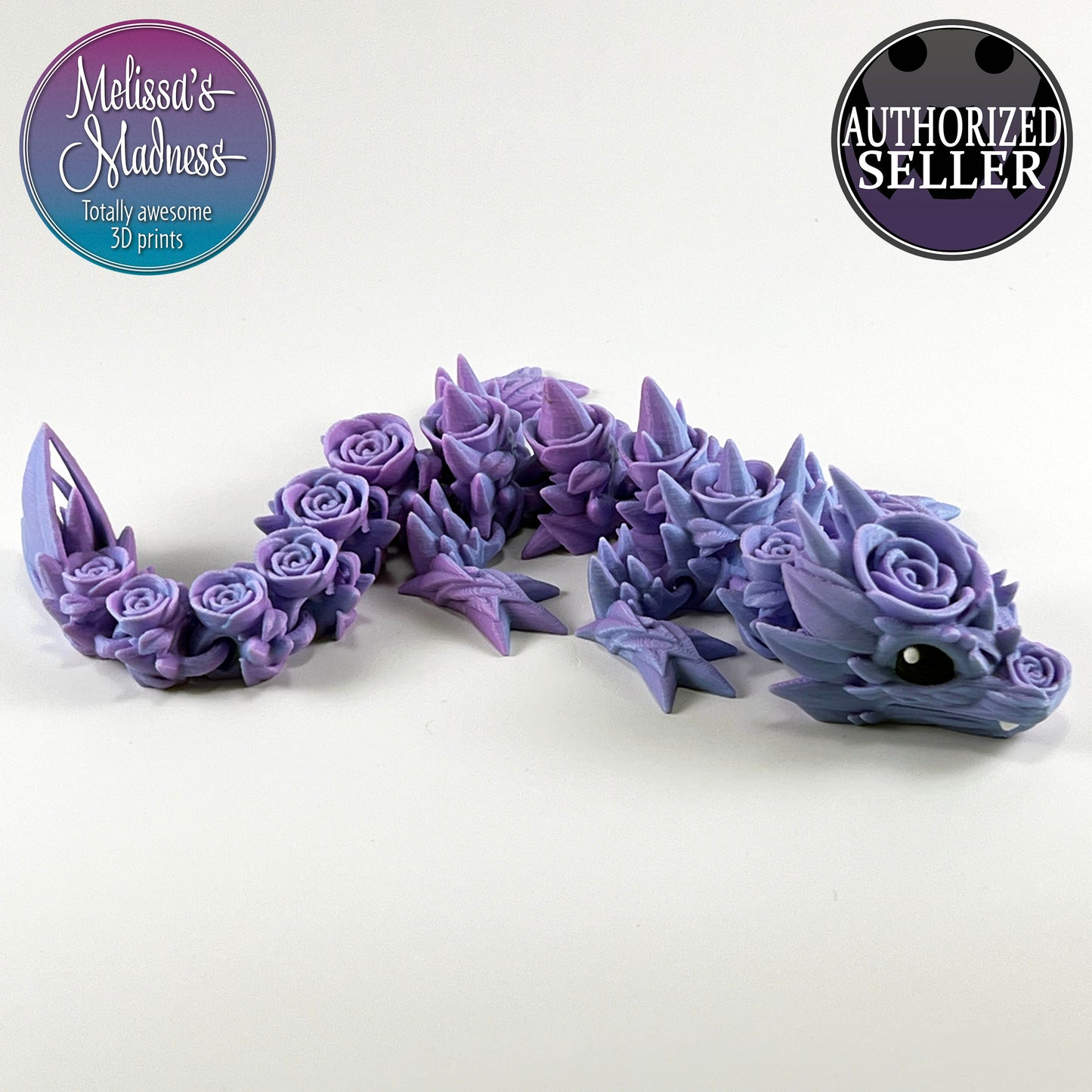 3D Printed Crystal Dragon