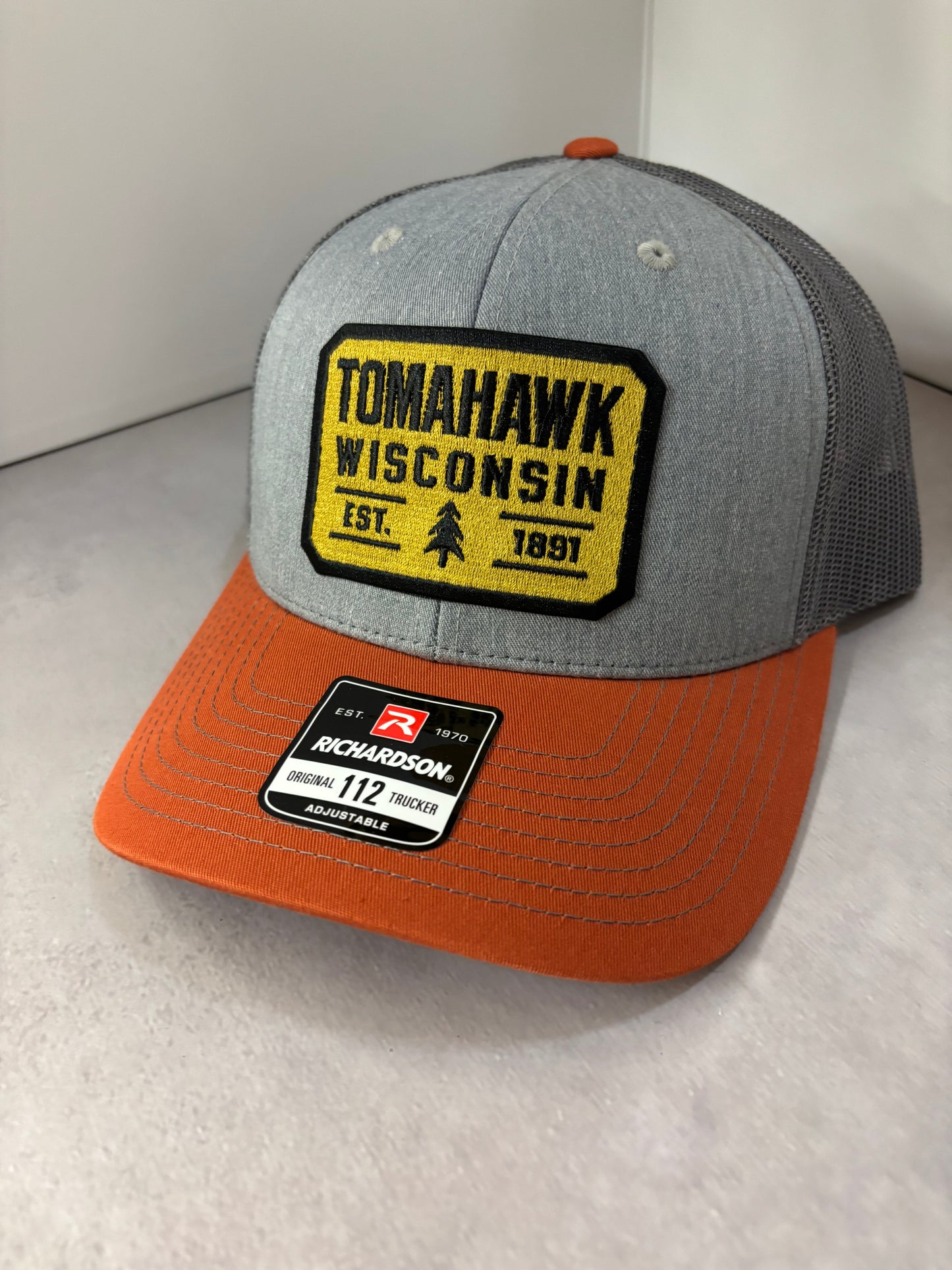 Richardson Trucker Gold Embroidered Hat