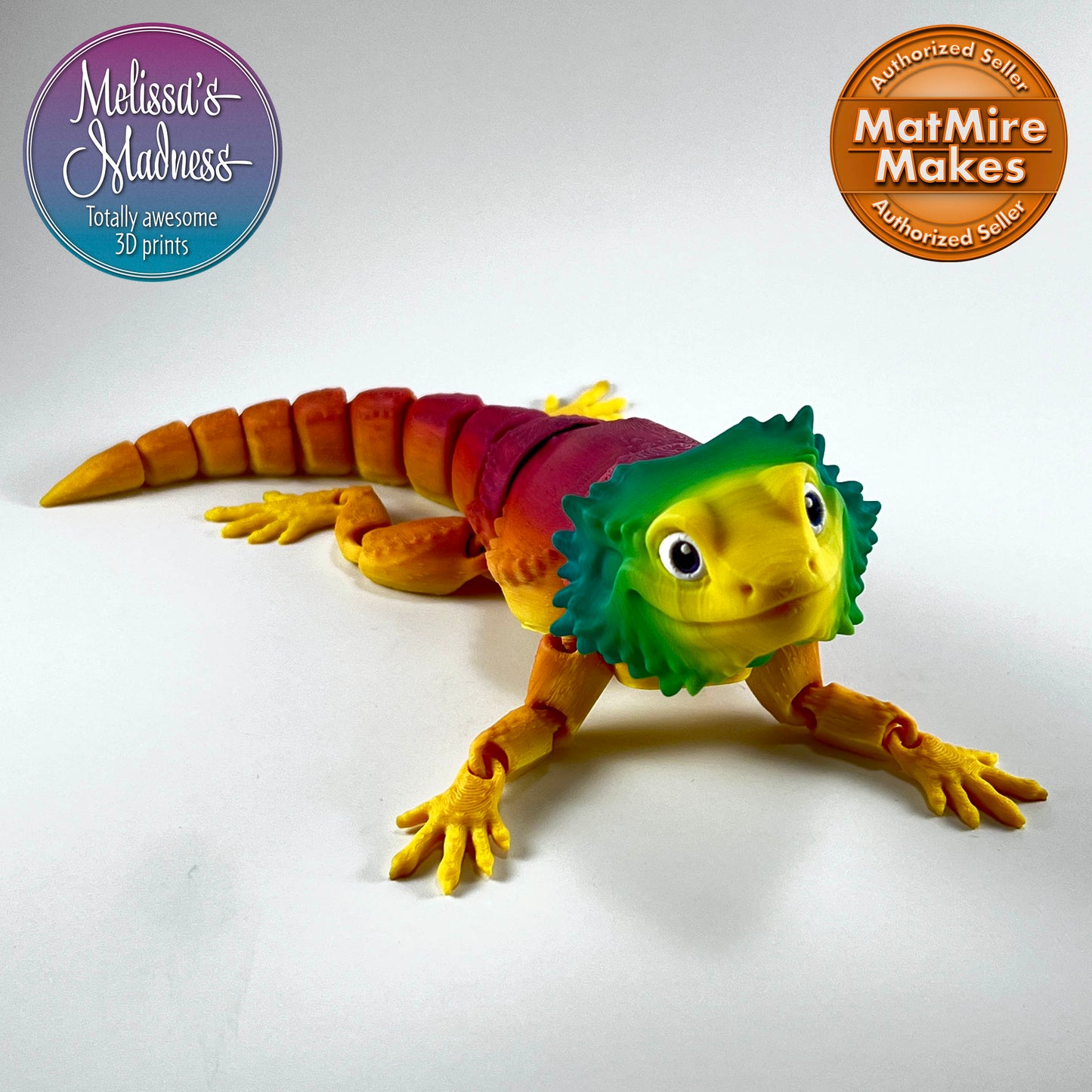 3D Printed Bearded Dragon