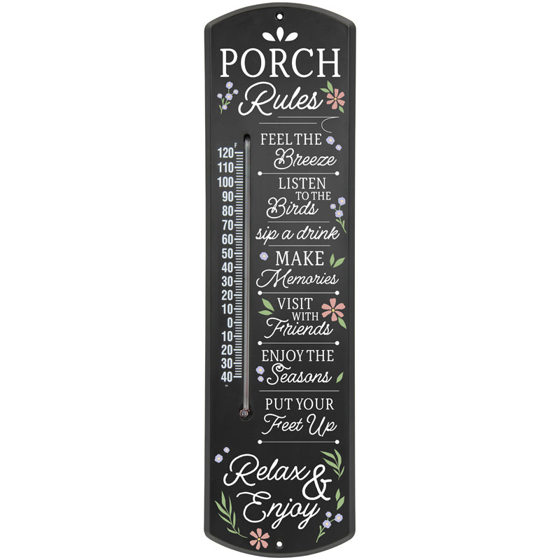 Decorative Indoor & Outdoor Thermometer
