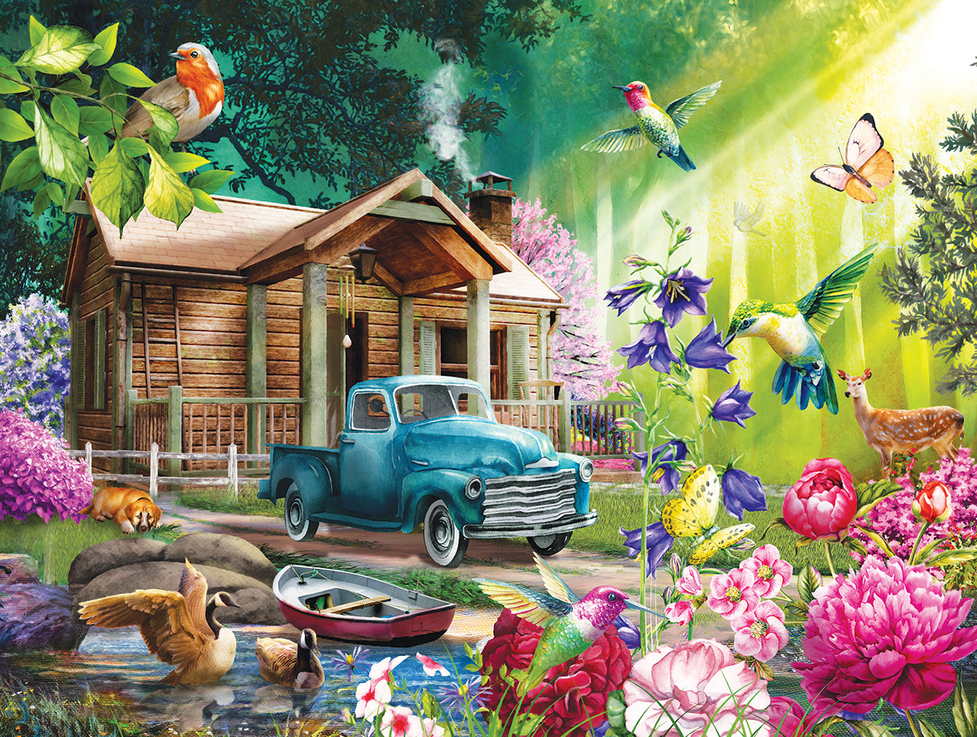 Sunsout 500 Piece Puzzles