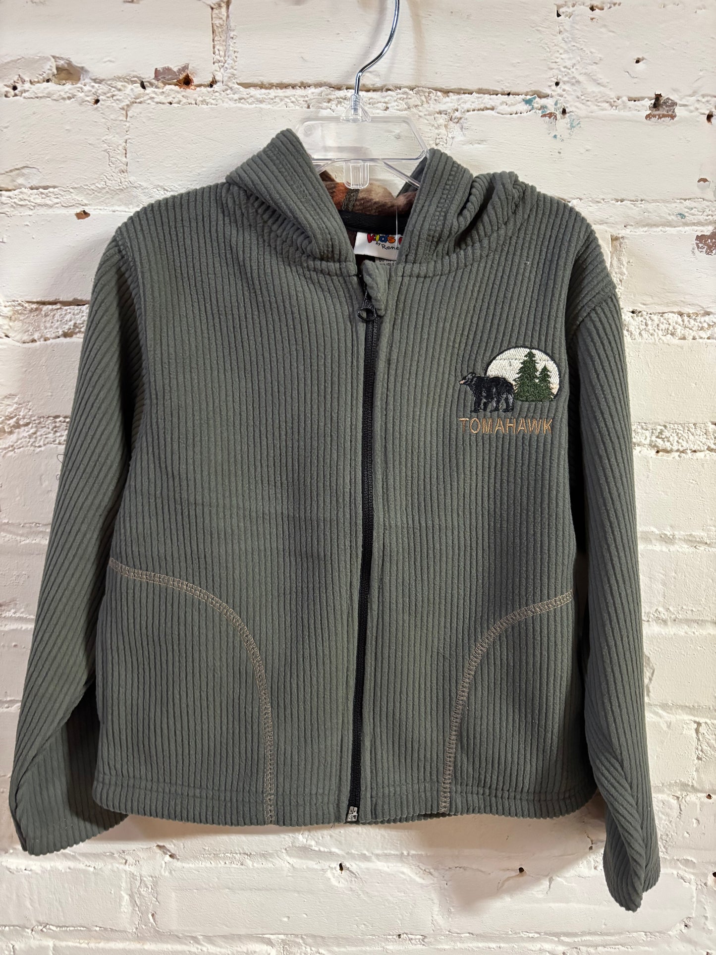 Tomahawk Toddler Corded Fleece Full Zip Jacket