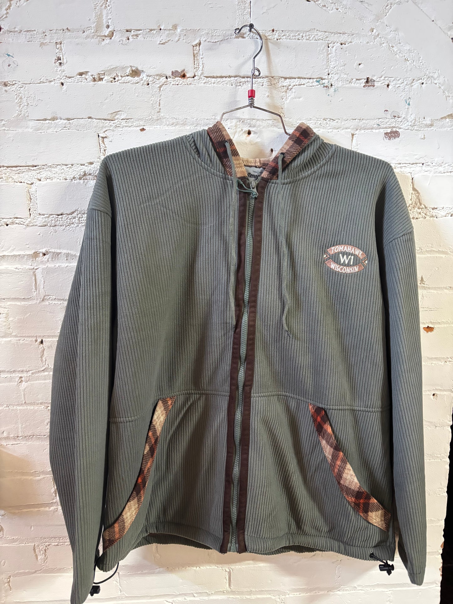 Tomahawk WI Corded Fleece Full Zip Jacket