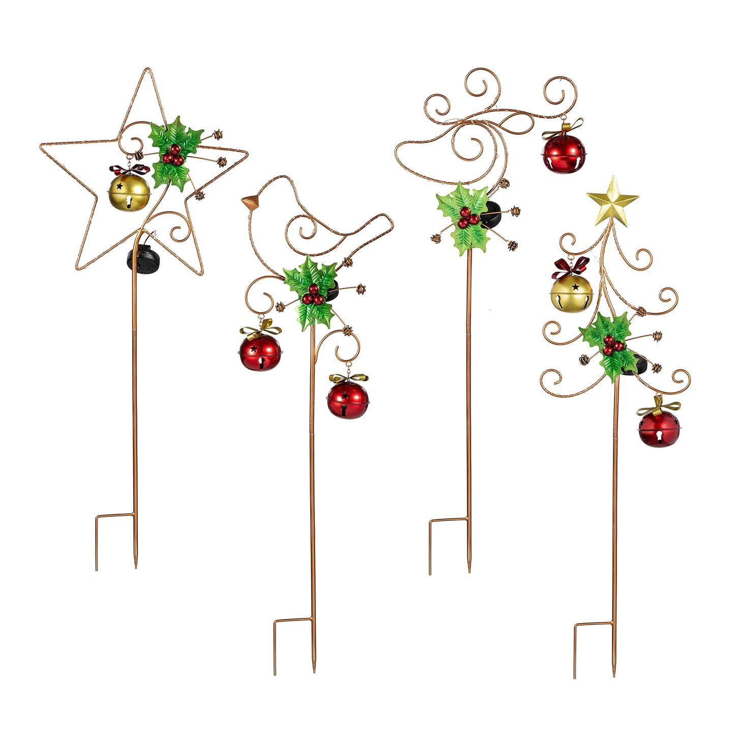 Joyful Traditions Solar Garden Stake