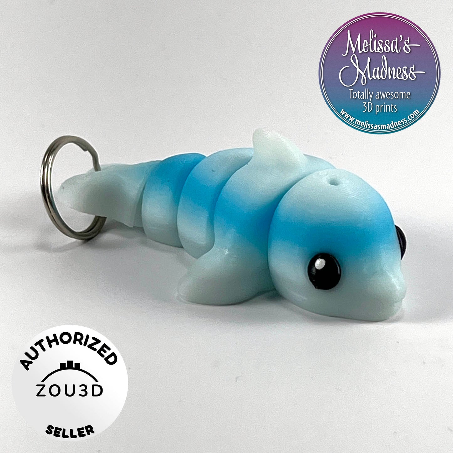 3D Printed Animal Keychains