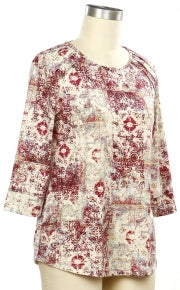 Links Inner Circle Printed Top