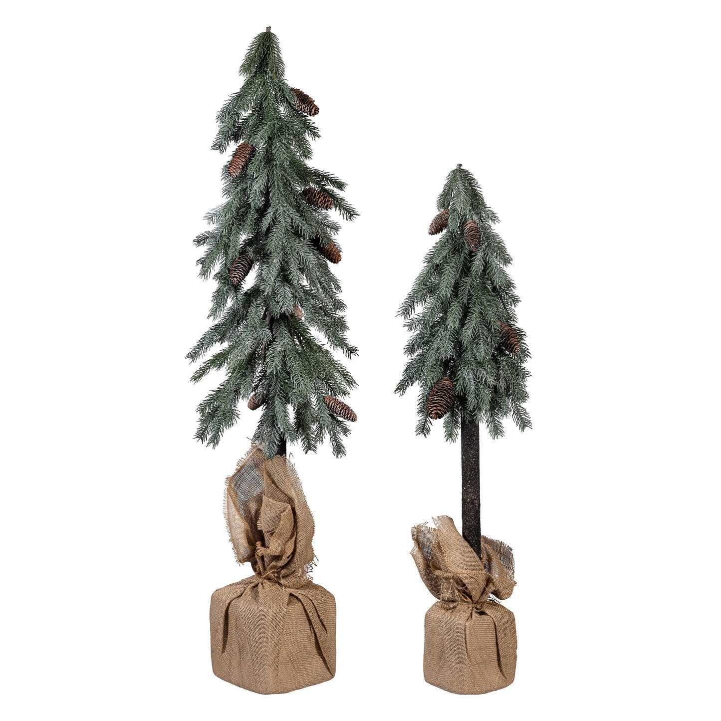Artificial Pine Tree in Burlap Sack