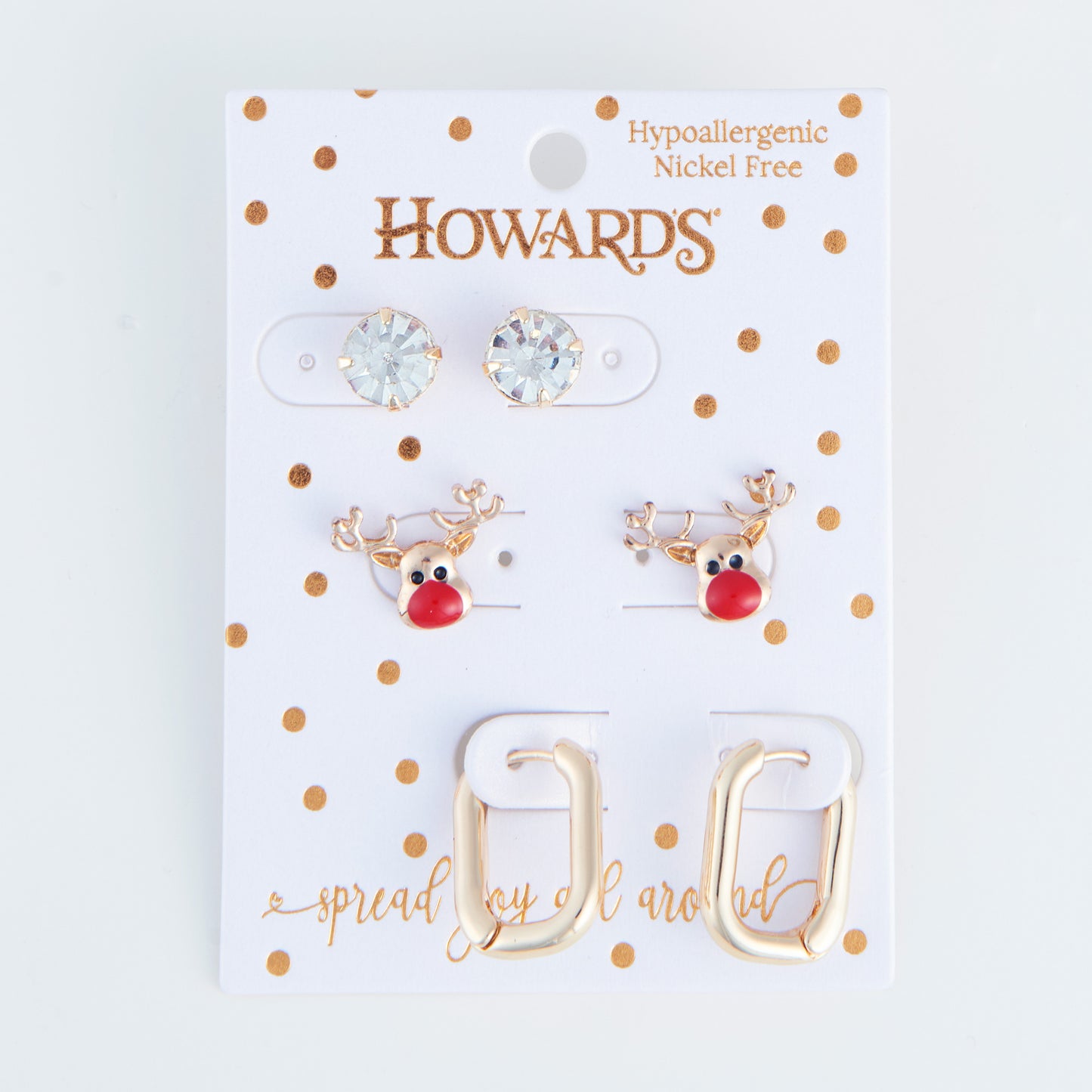 Howard's Holiday Earring Trio Sets
