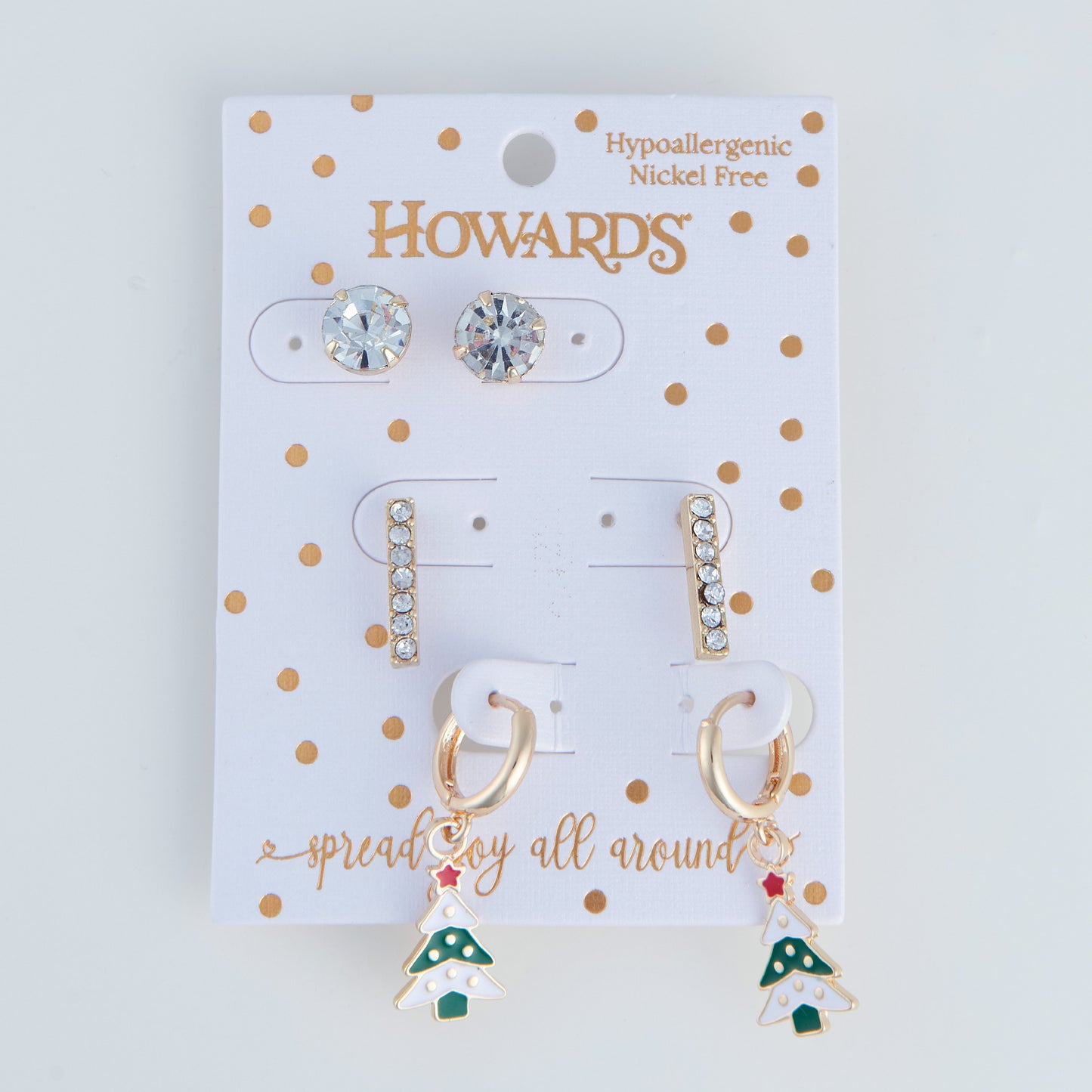 Howard's Holiday Earring Trio Sets
