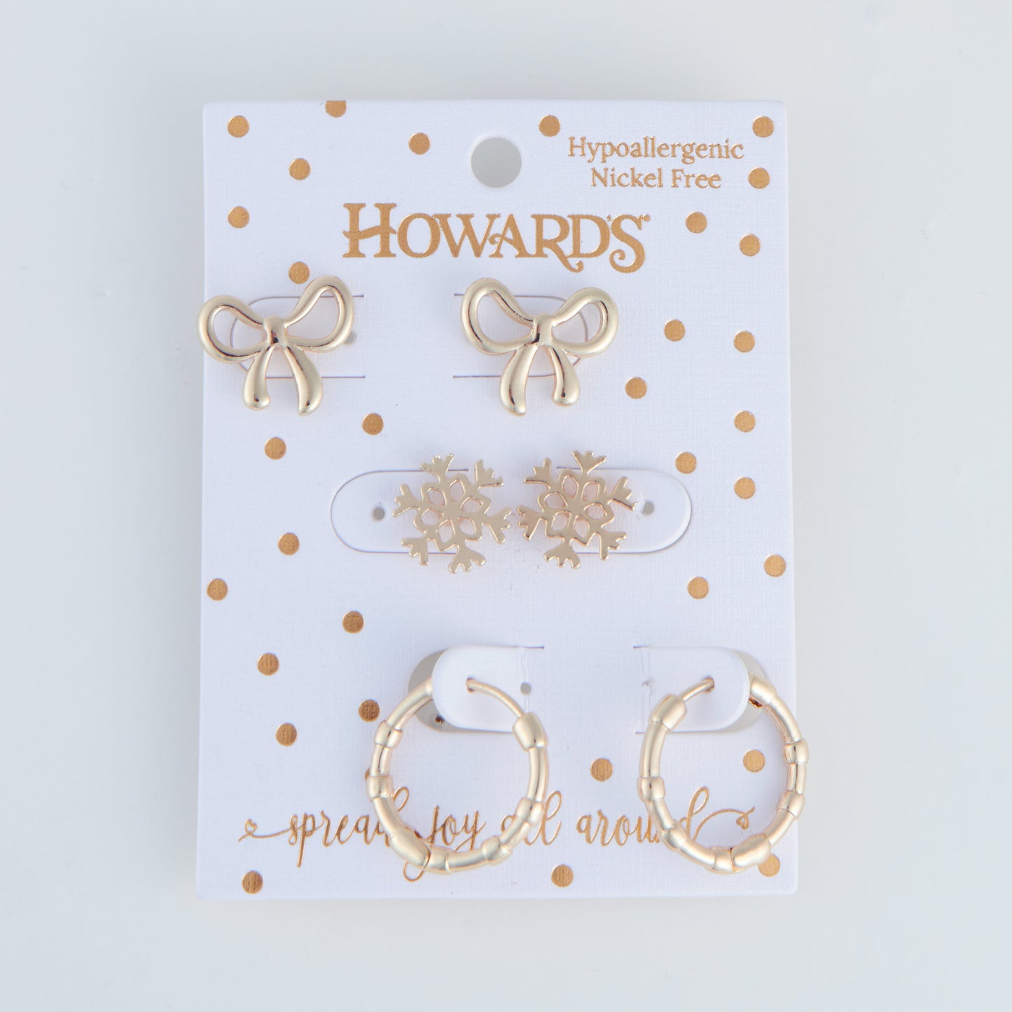 Howard's Holiday Earring Trio Sets
