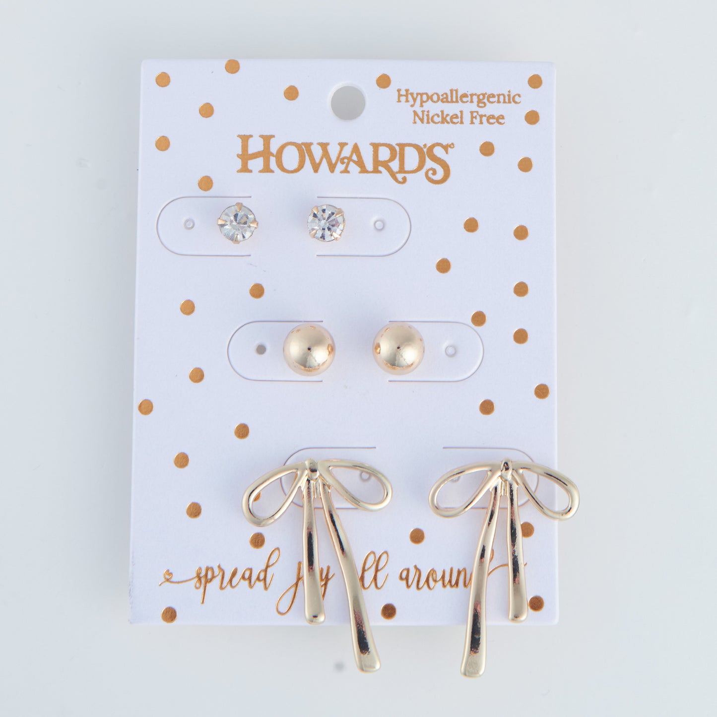 Howard's Holiday Earring Trio Sets