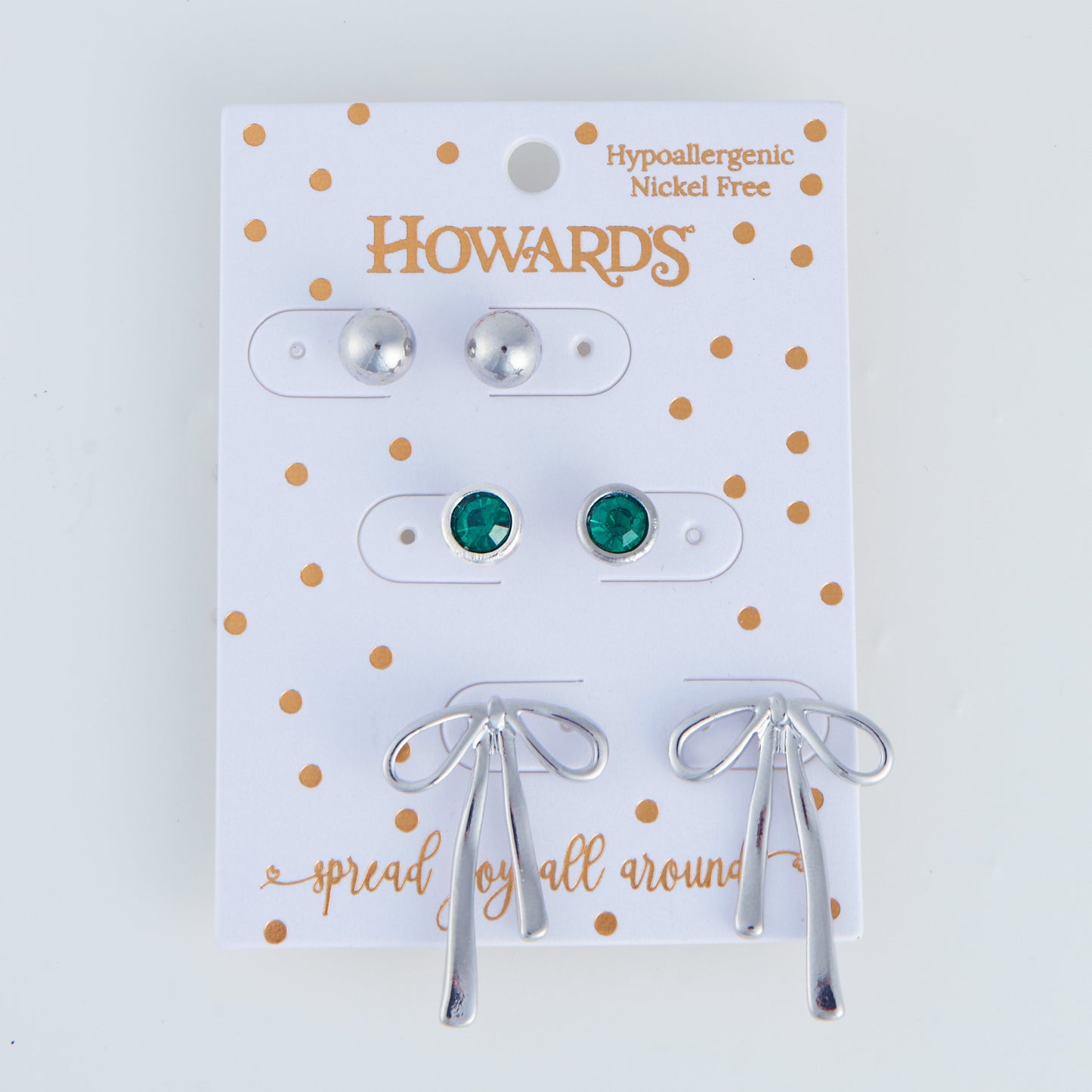Howard's Holiday Earring Trio Sets