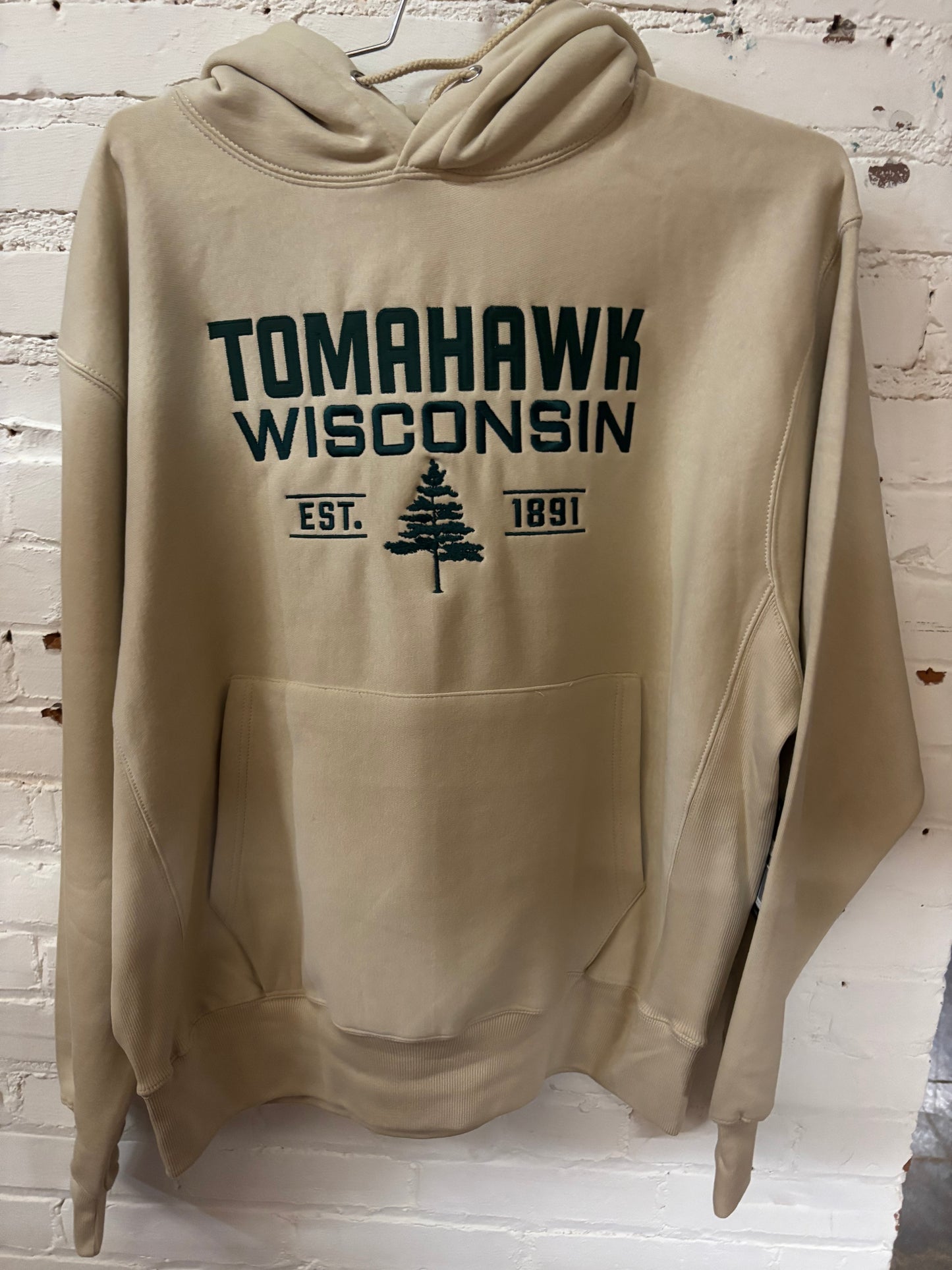 Embroidered Tomahawk Tree Hoodie