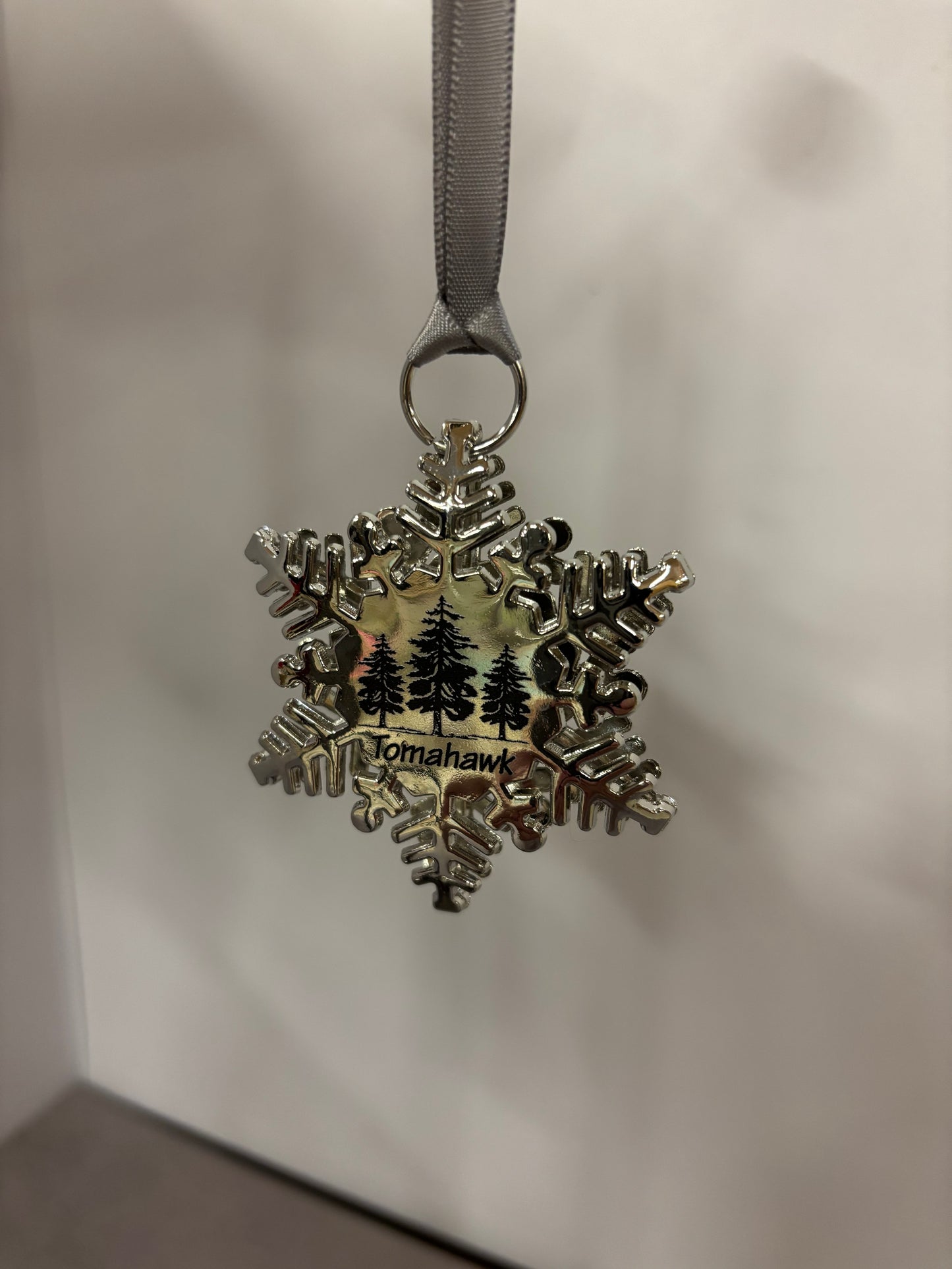 Metal Snowflake Ornament