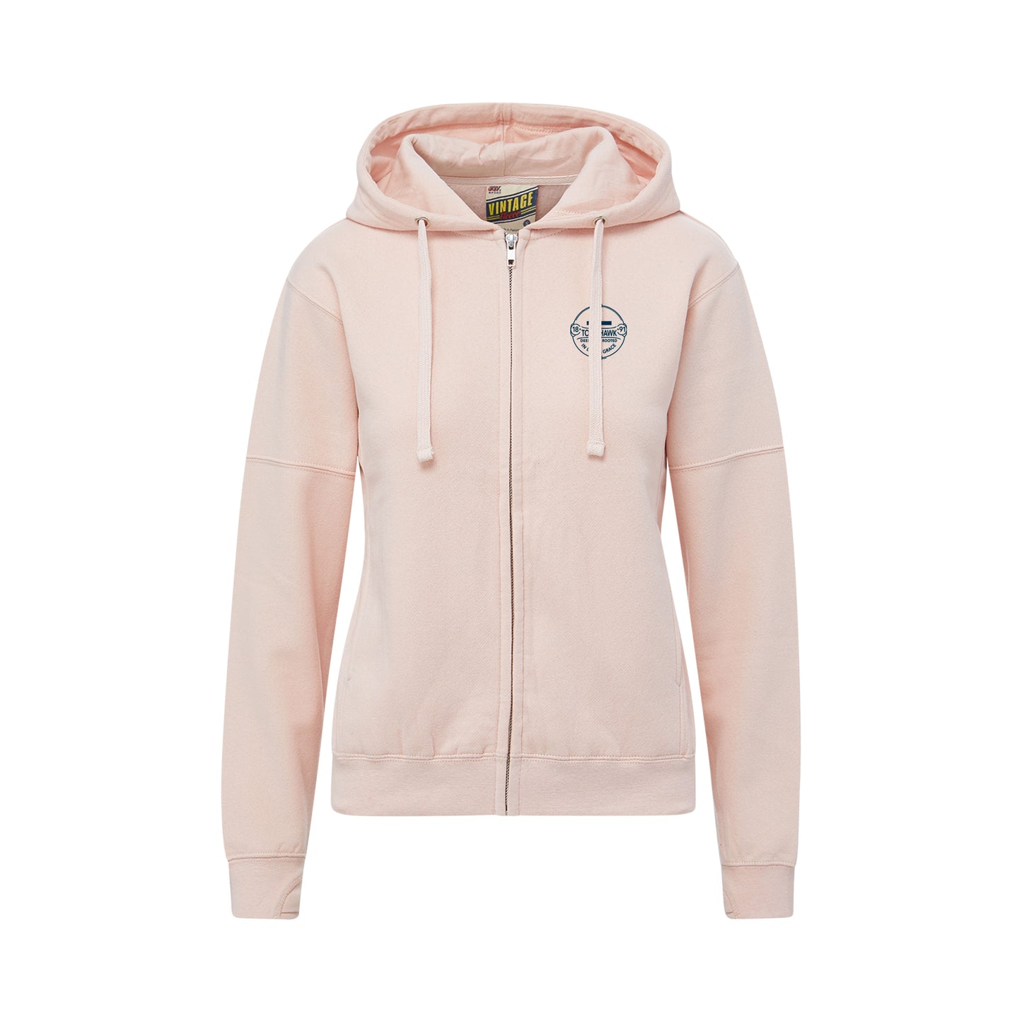 Tomahawk Deeply Rooted Full Zip Vintage Fleece Hoodie