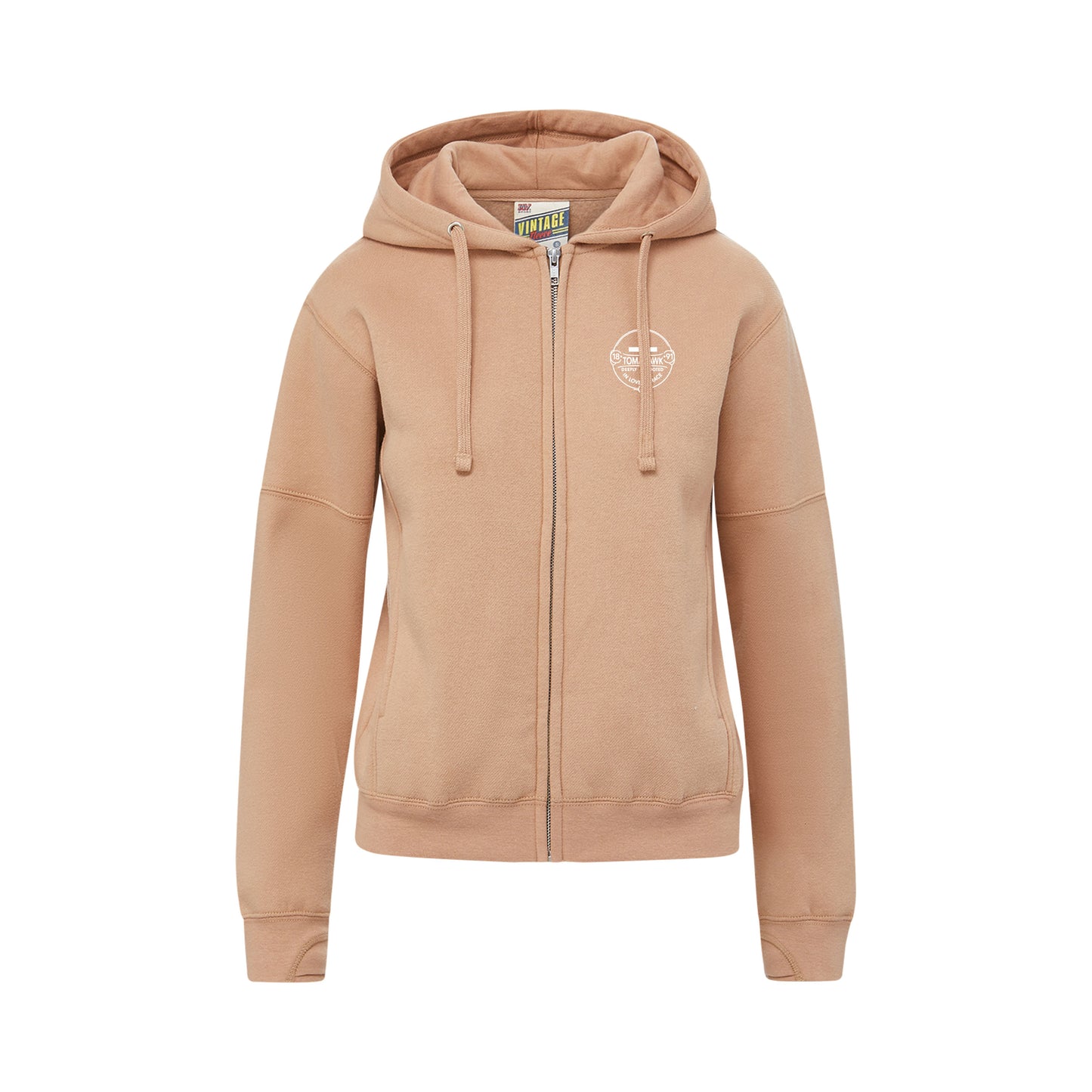 Tomahawk Deeply Rooted Full Zip Vintage Fleece Hoodie