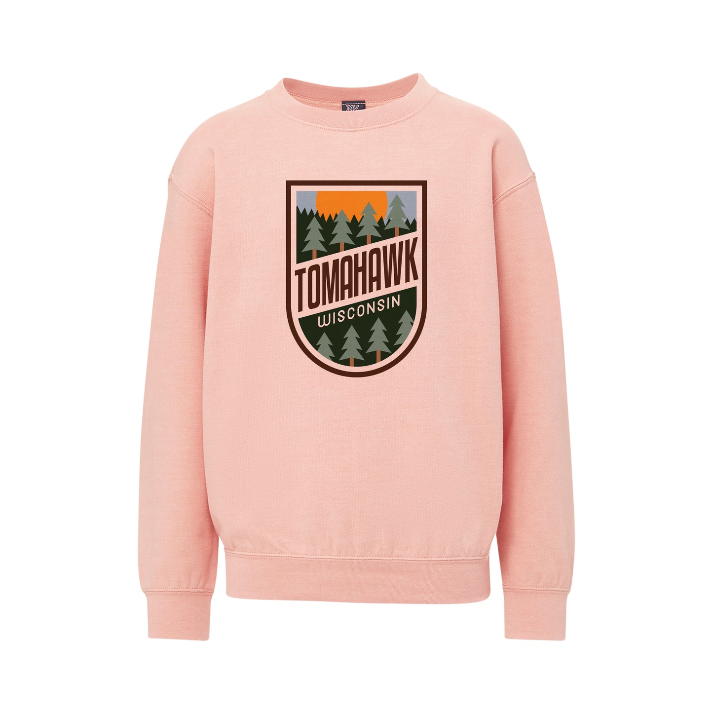 Youth Tomahawk Trees Crewneck