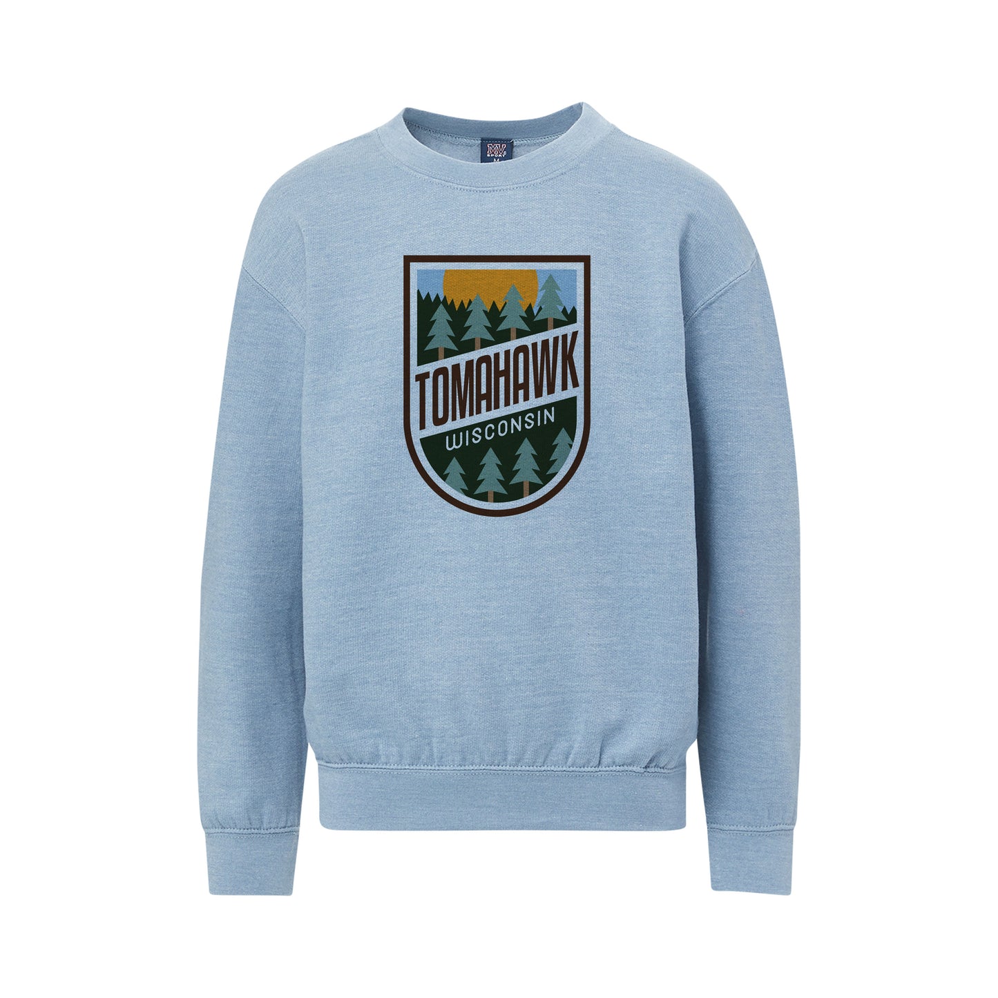 Youth Tomahawk Trees Crewneck