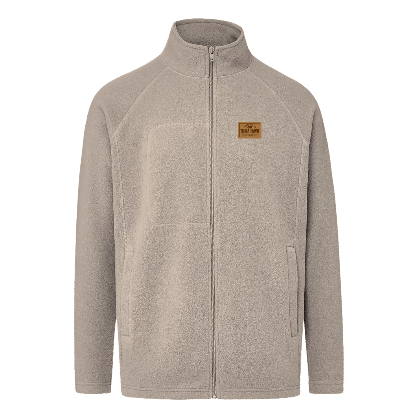 Tomahawk Leather Patch Fleece Full Zip