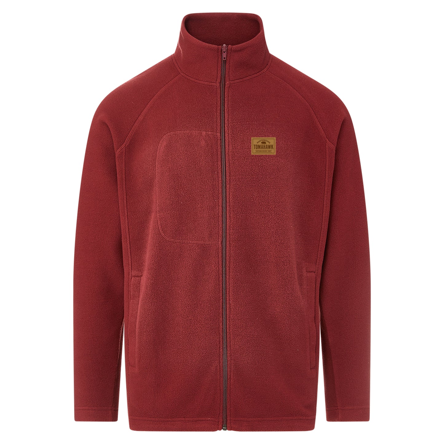 Tomahawk Leather Patch Fleece Full Zip