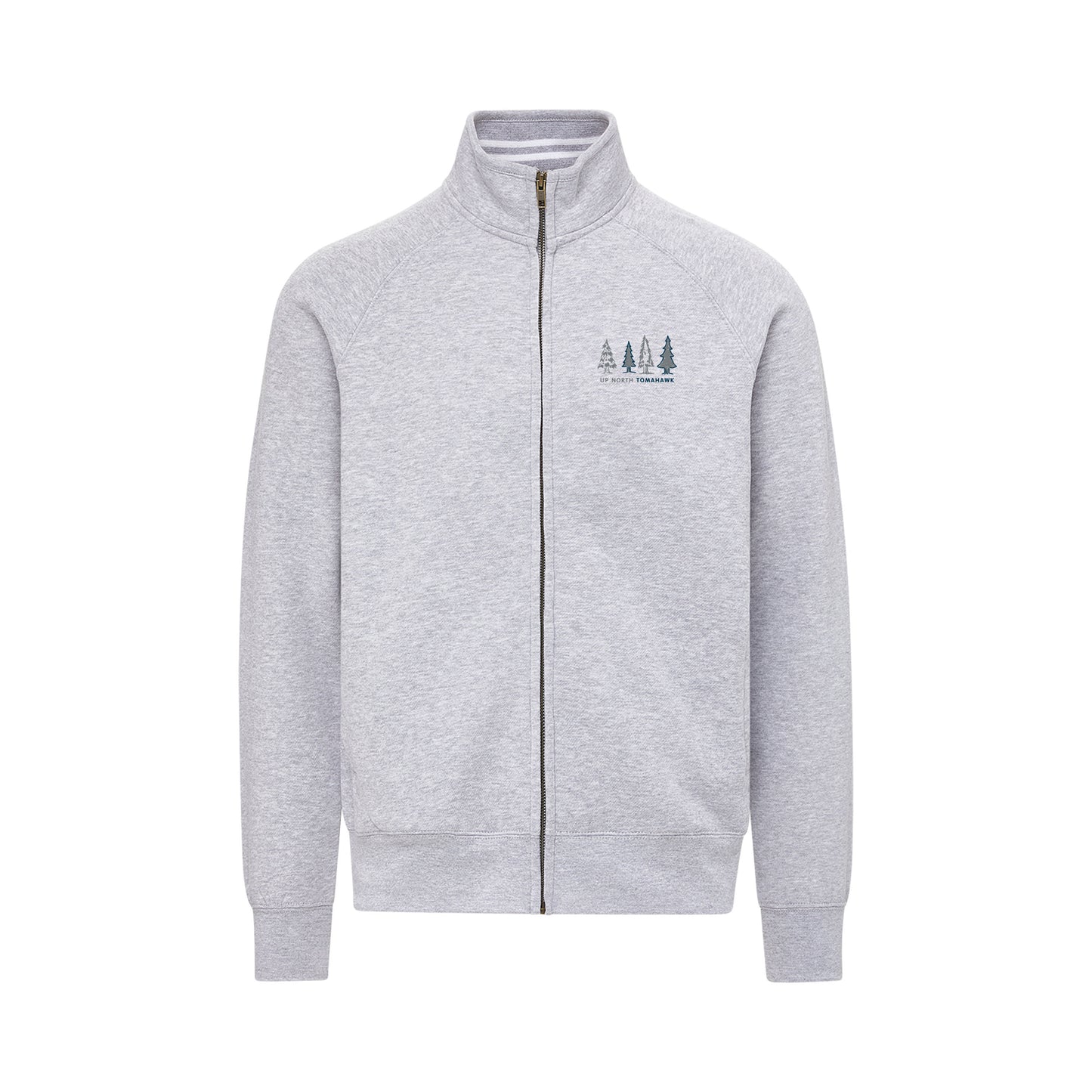 Up North Tomahawk Embroidered Full Zip Vintage Fleece