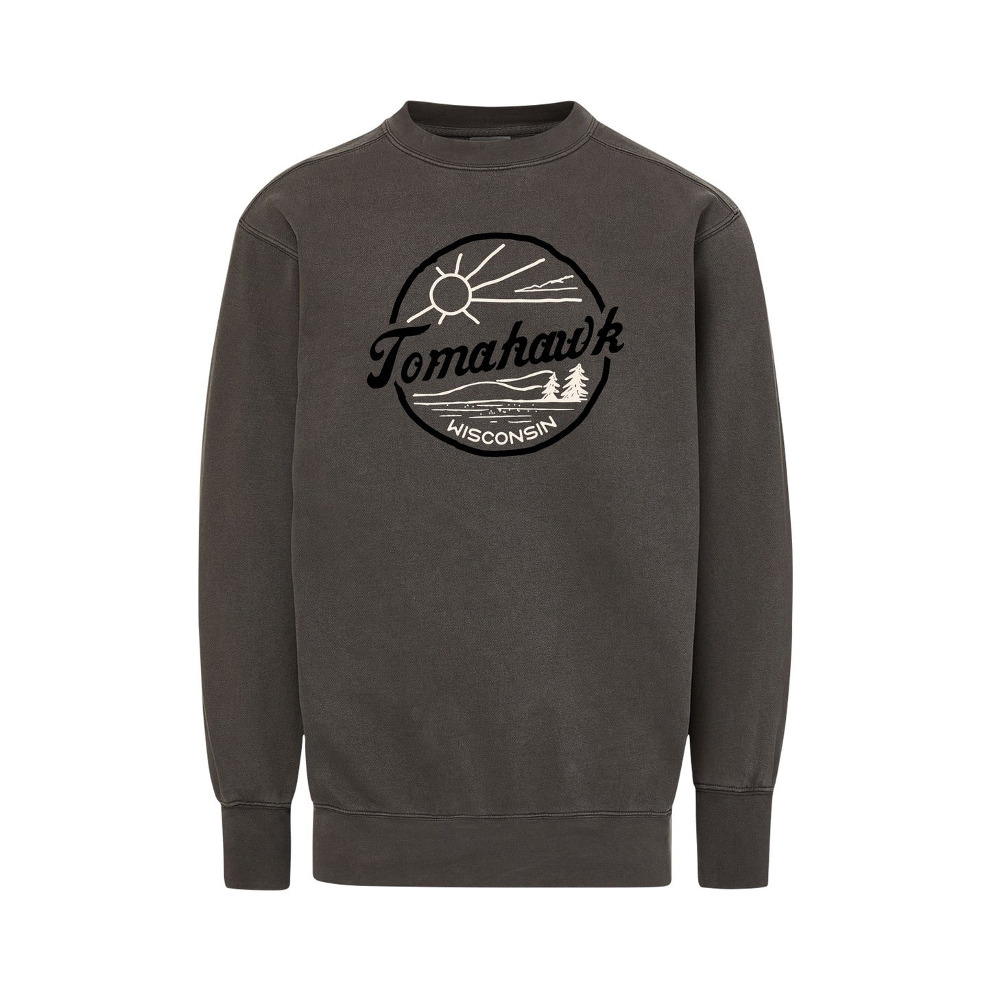 Tomahawk Sun and Lake Crewneck