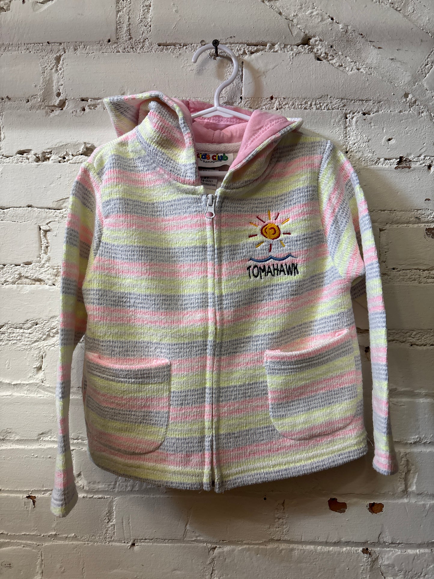 Toddler Tomahawk Sun Striped Full Zip