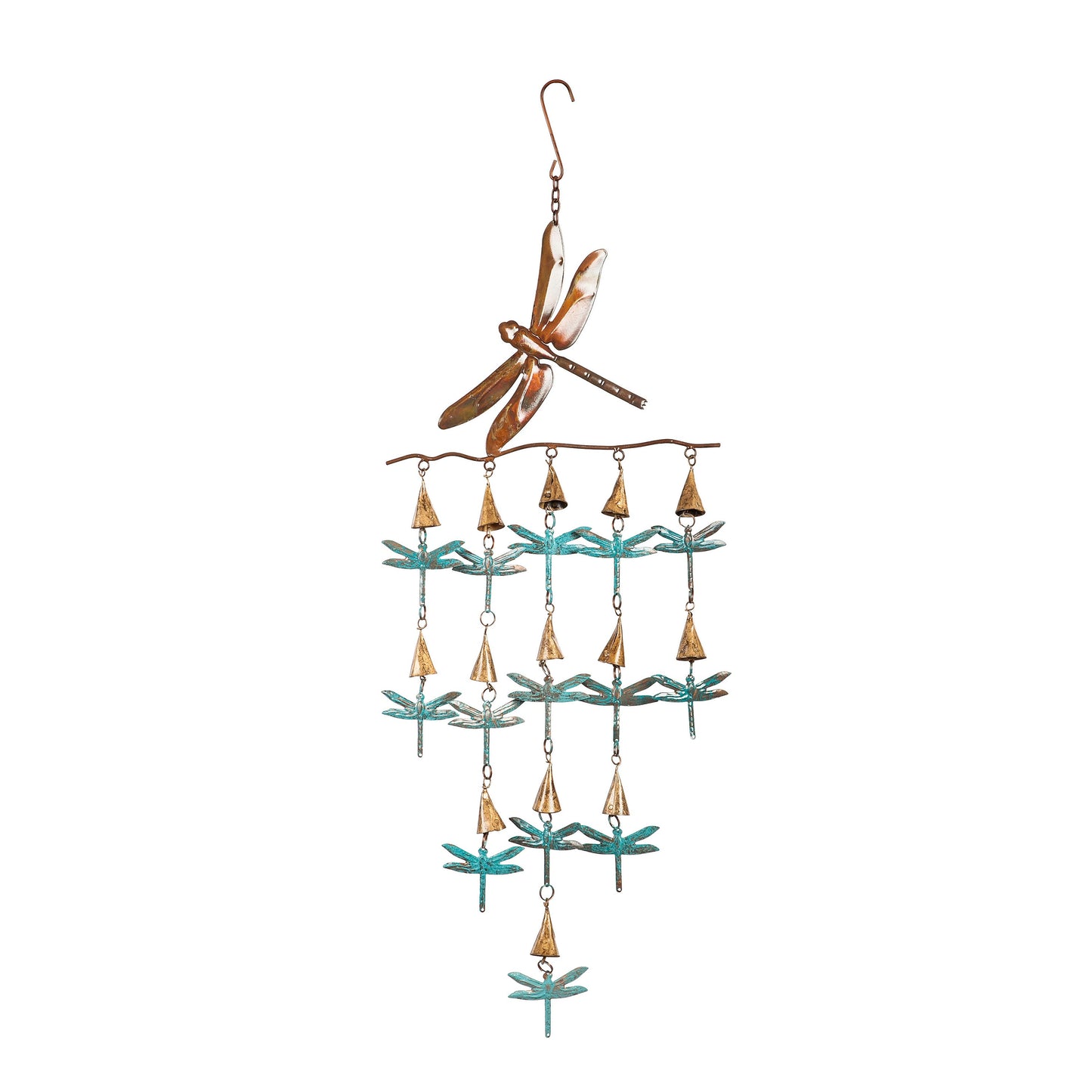 Metal Dragonfly Garden Mobile