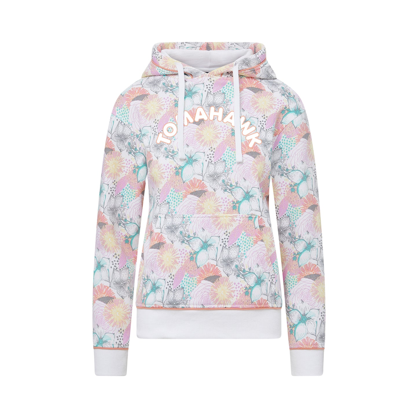 Tomahawk Confetti Floral Hoodie