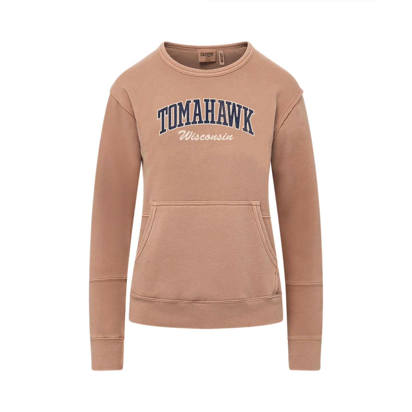 Tomahawk Wisconsin Coastal Ladies Crewneck