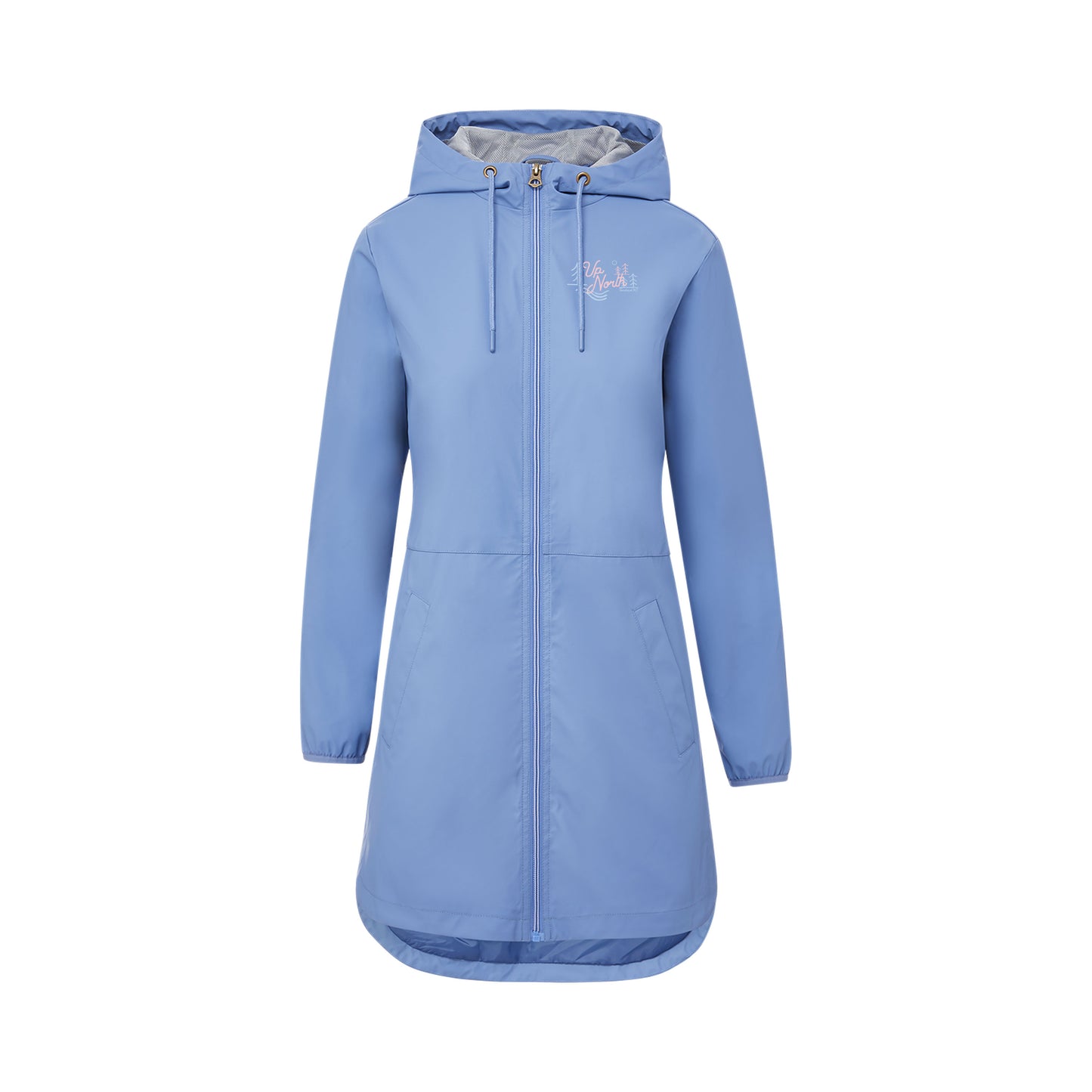 Np North Ladies Hooded Rain Jacket