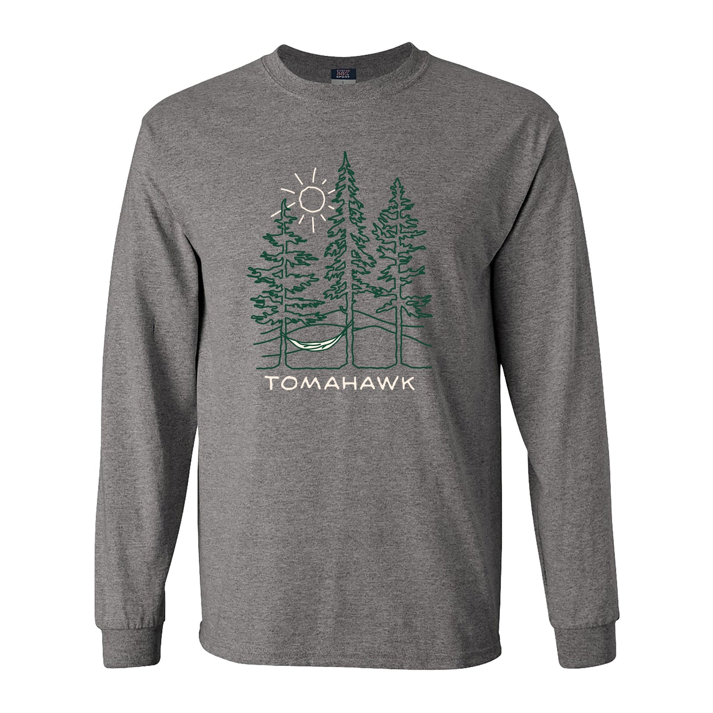 Tomahawk Trees Long Sleeve T-Shirt