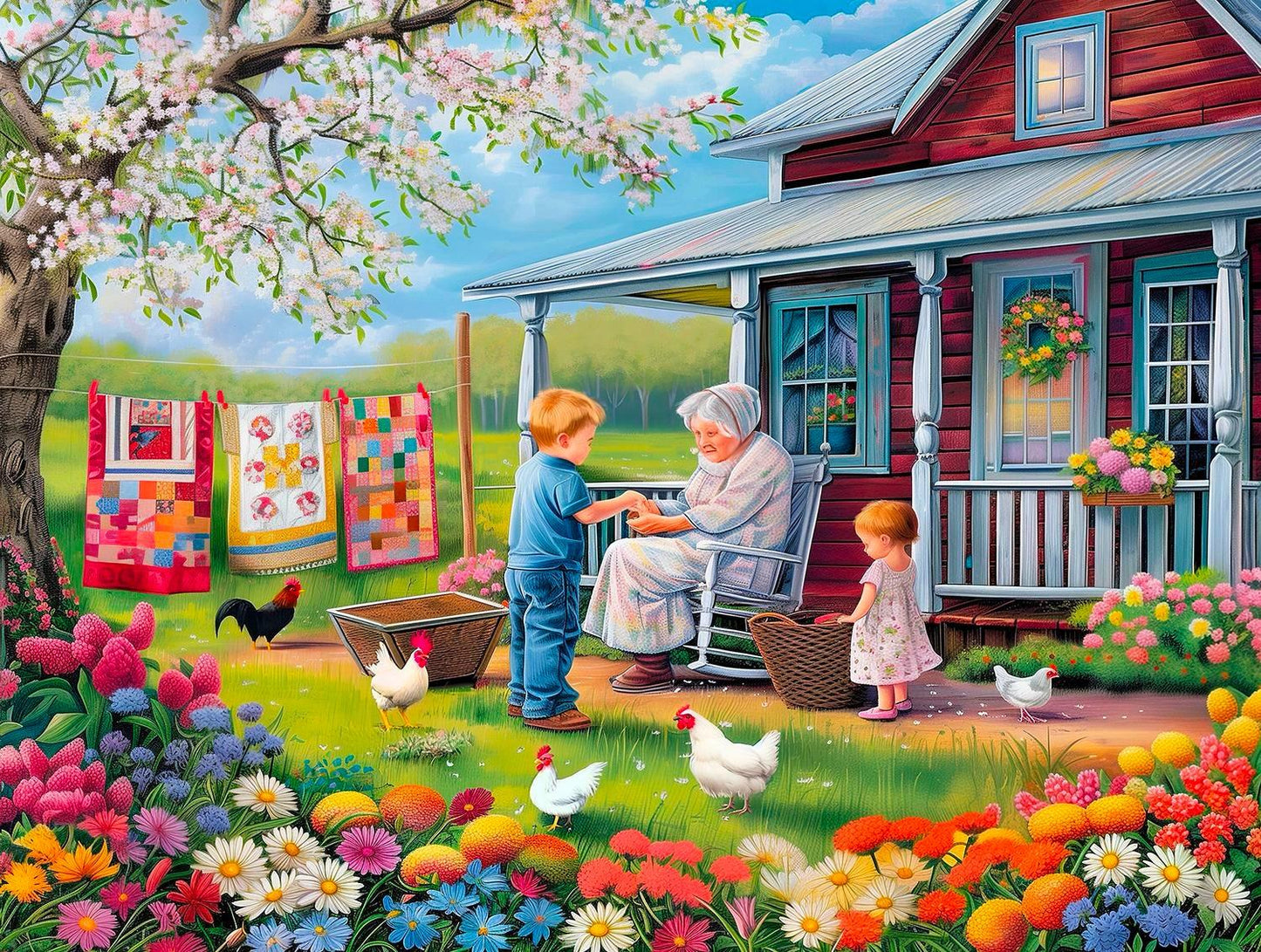 Sunsout 500 Piece Puzzles