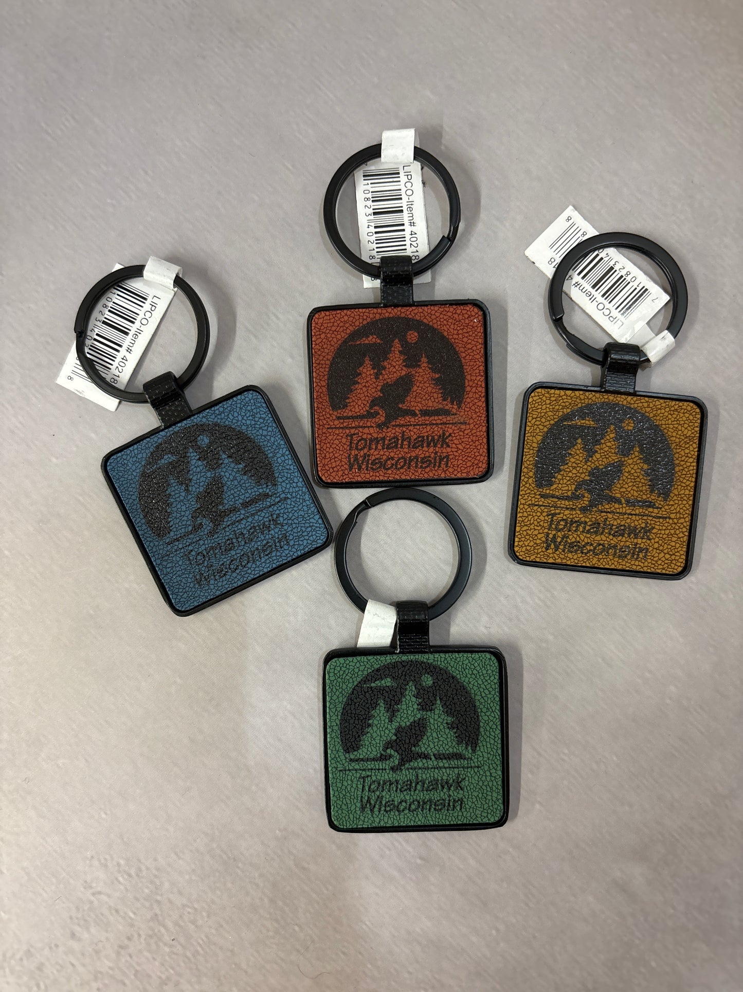 Tomahawk Eagle Keychain