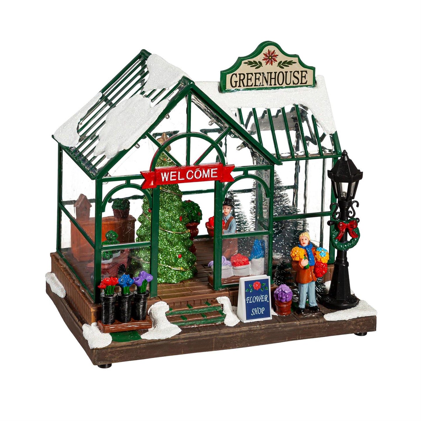 LED Greenhouse Table Decor