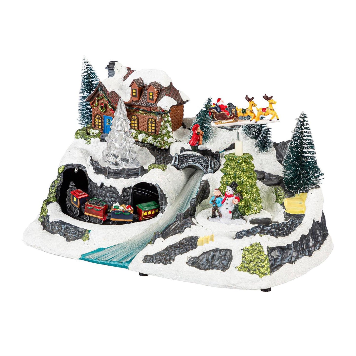 LED Winter Scene Table Decor