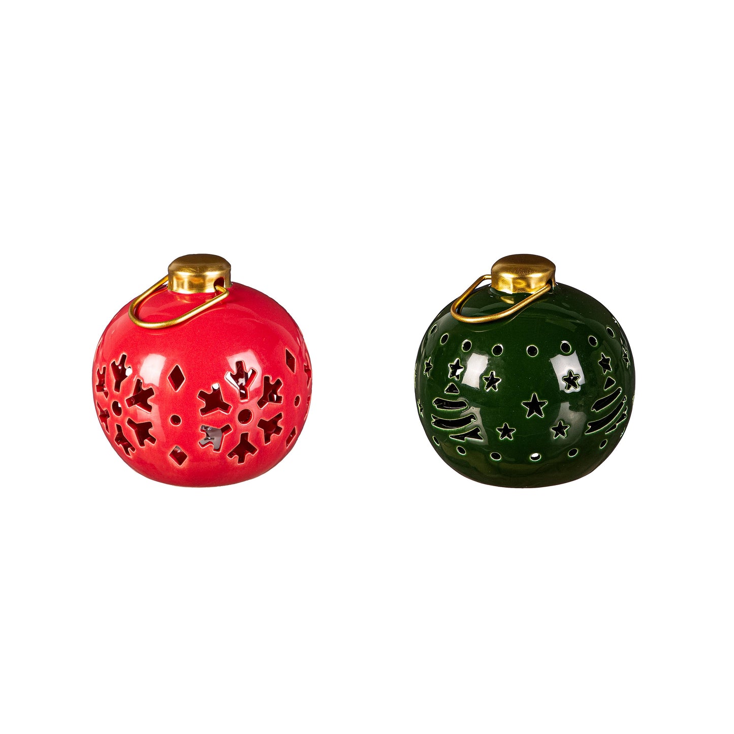 Joyful Traditions LED Table Decor Ceramic Ornament