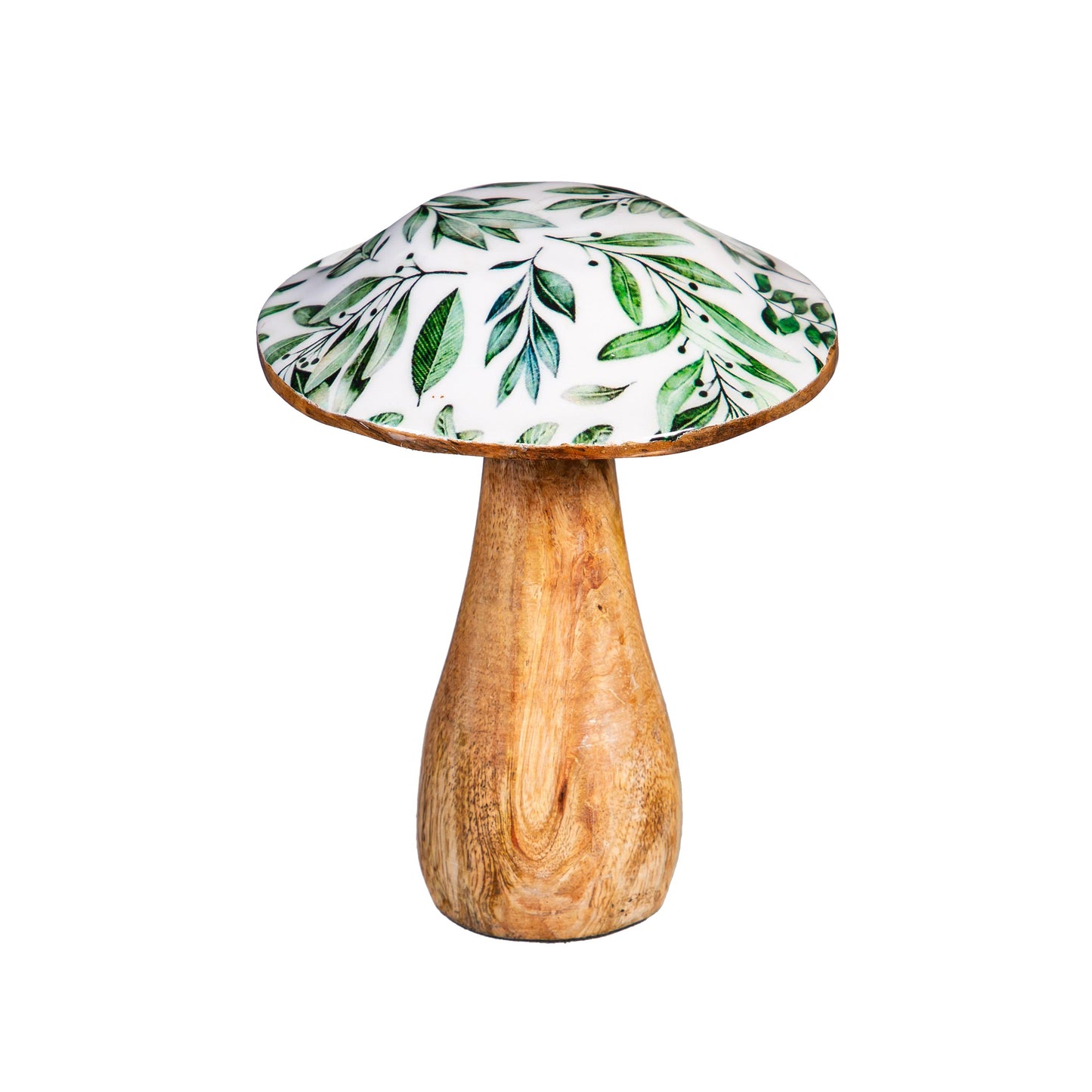 Olive Oasis Mushroom Tabletop Decor