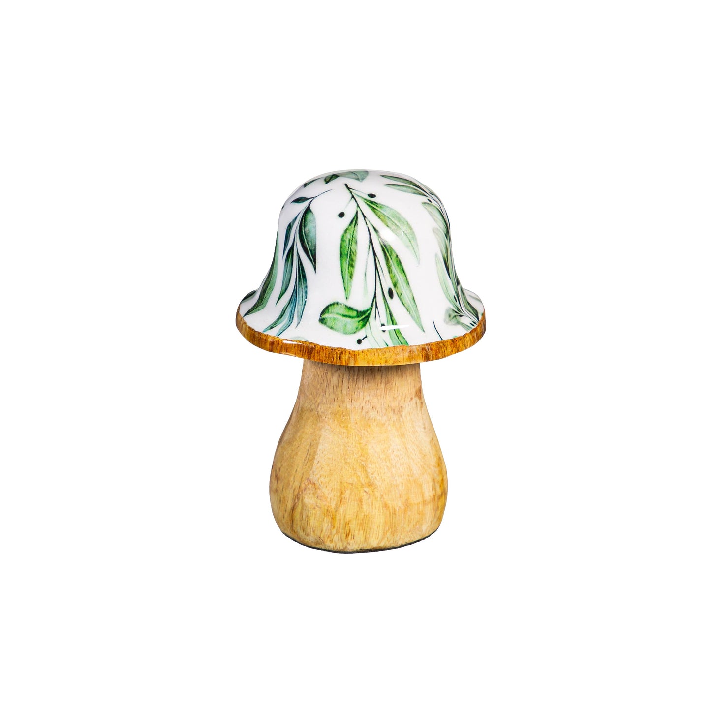 Olive Oasis Mushroom Tabletop Decor