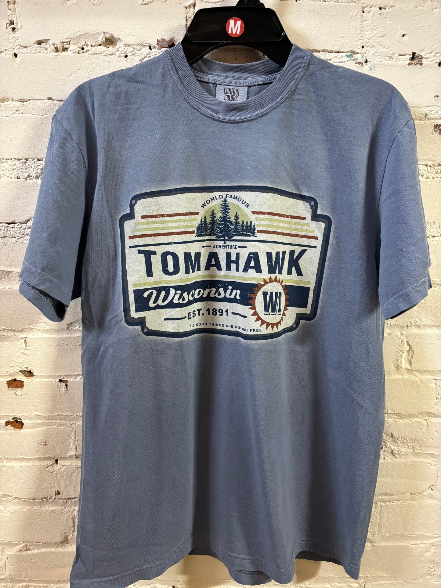 Tomahawk World Famous Adventure Garment Dyed T-Shirt