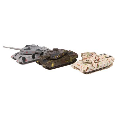 Die Cast Tanks with Light and Sound