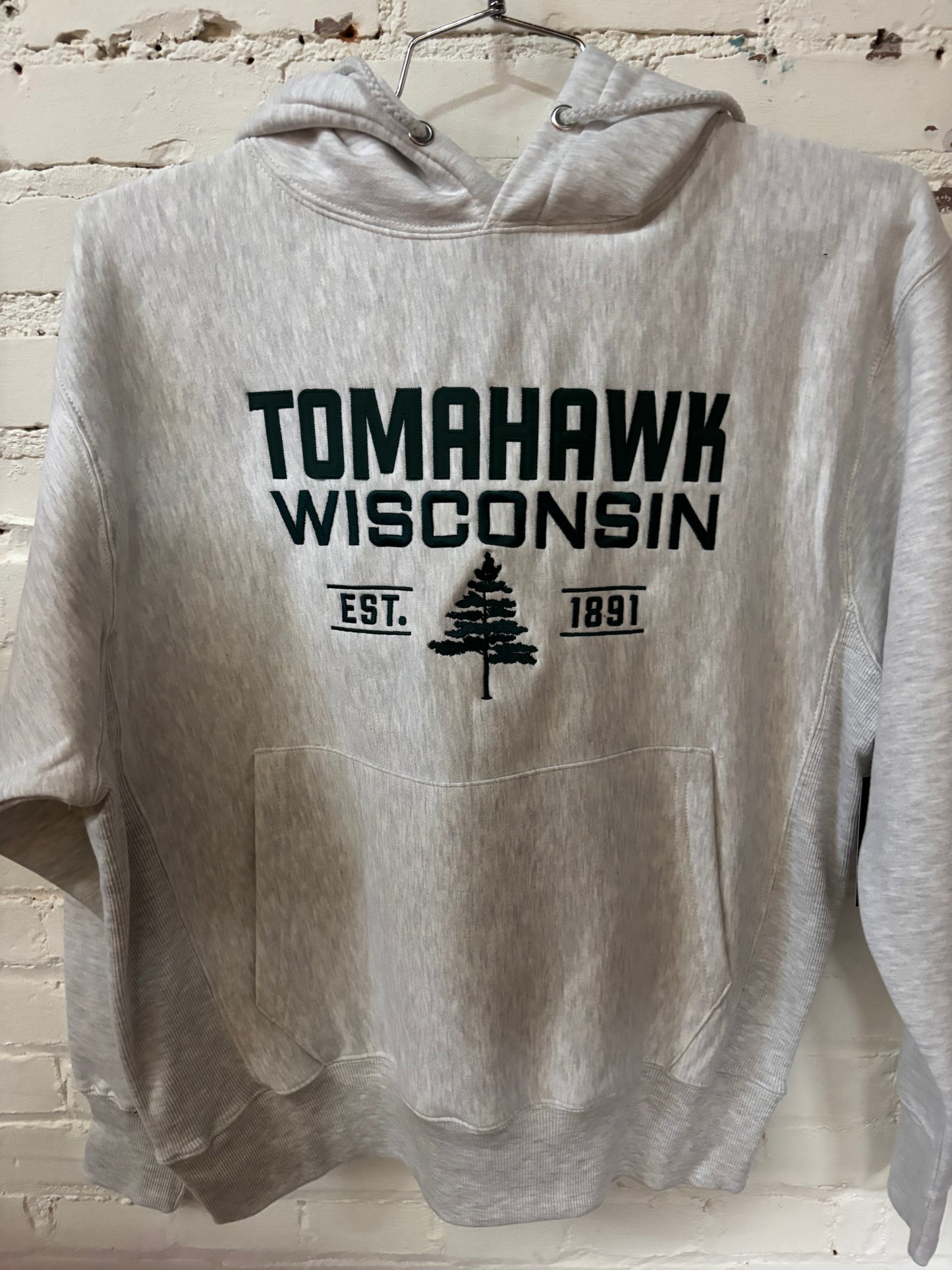 Embroidered Tomahawk Tree Hoodie