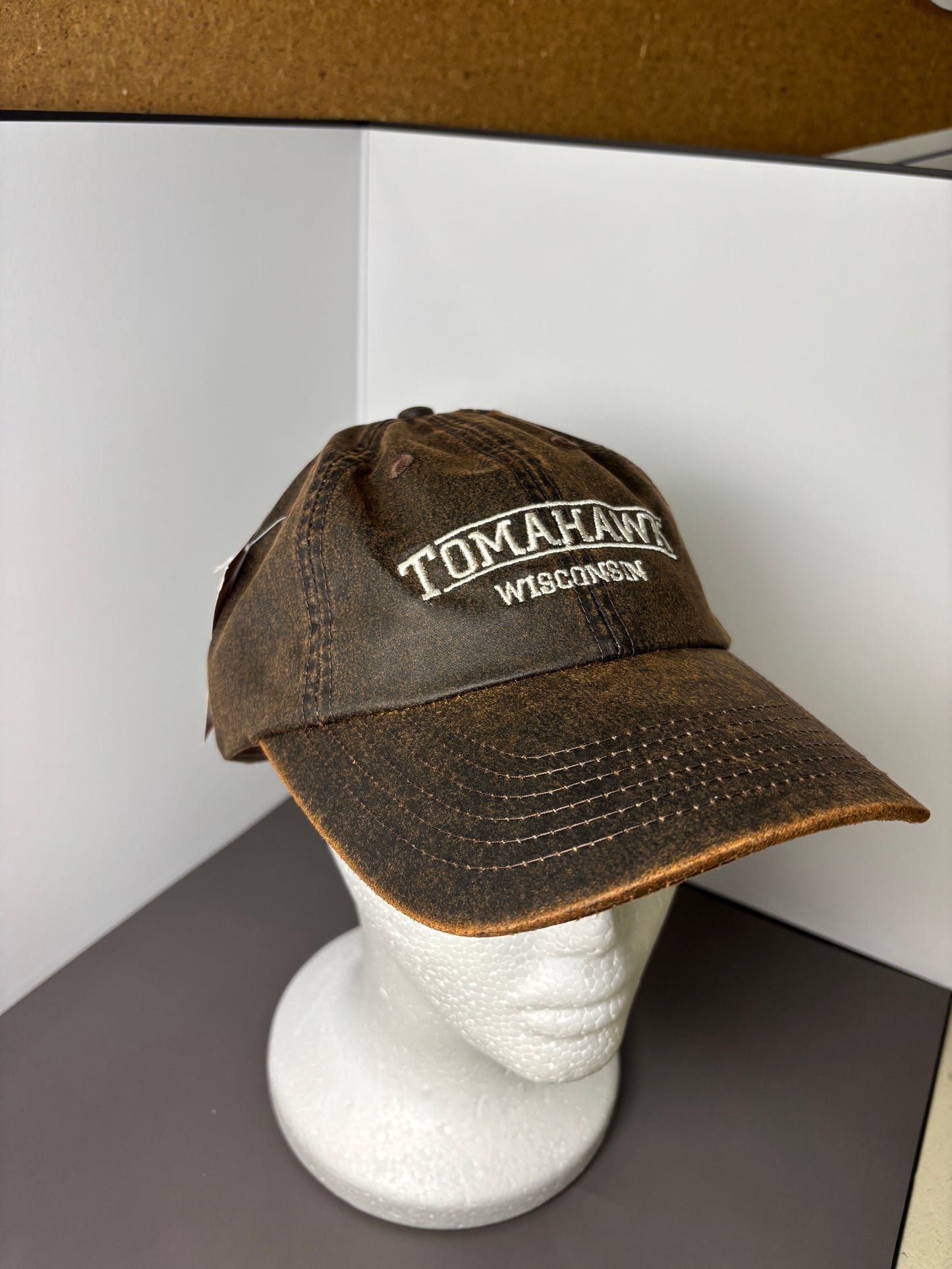 Canvas Tomahawk Wisconsin Hats