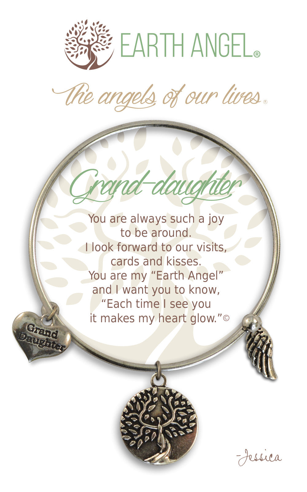 Earth Angel Charm Bracelet