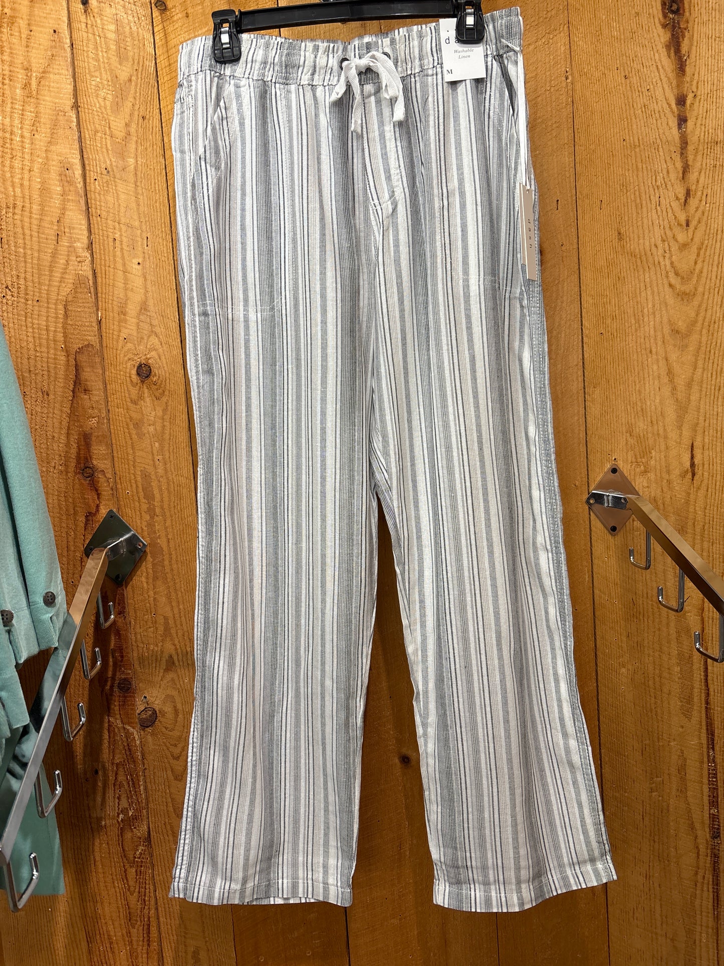 Women's Drawcord Linen Blend Pant