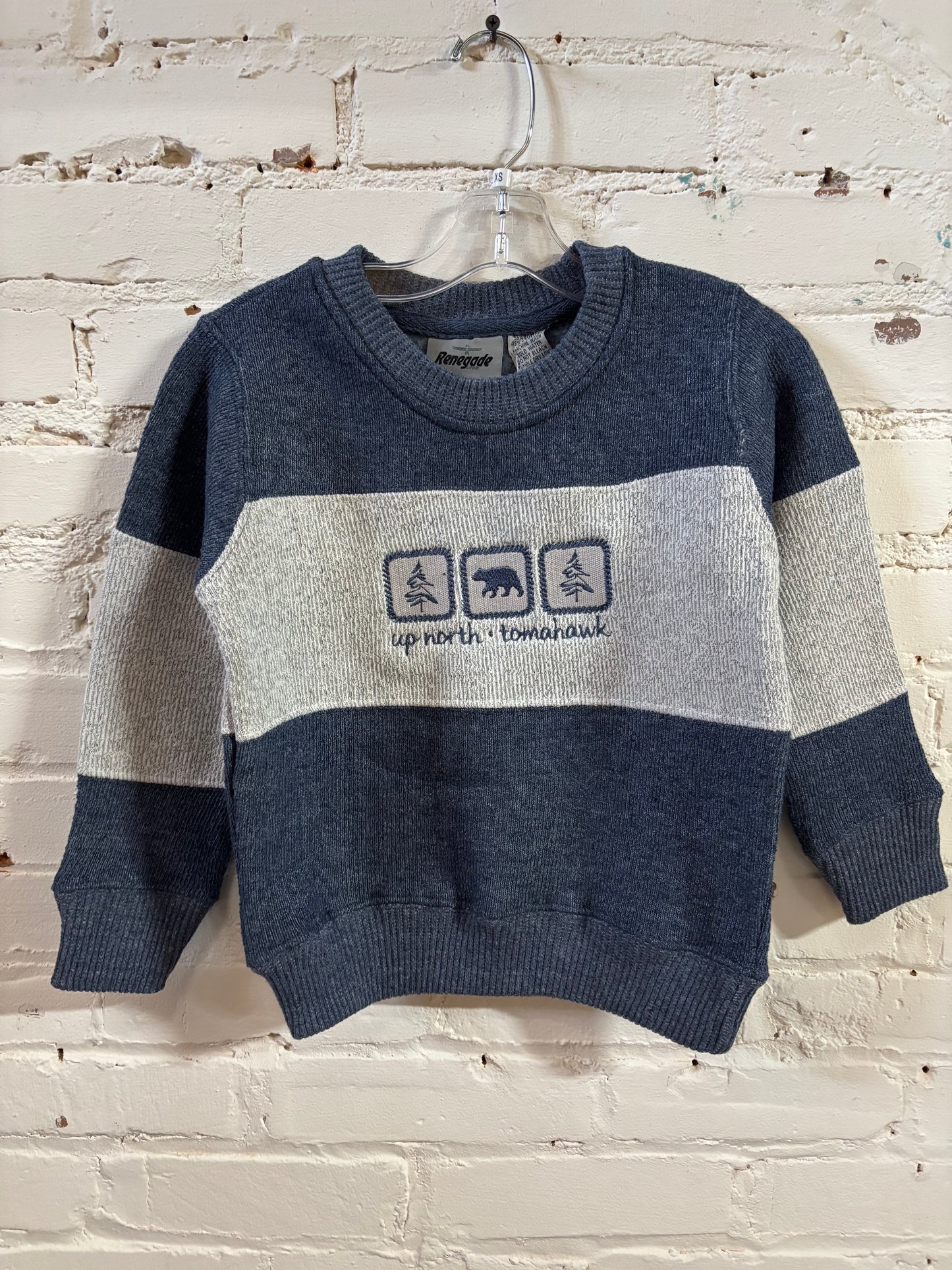Tomahawk Youth Two Tone Nantucket Crewneck