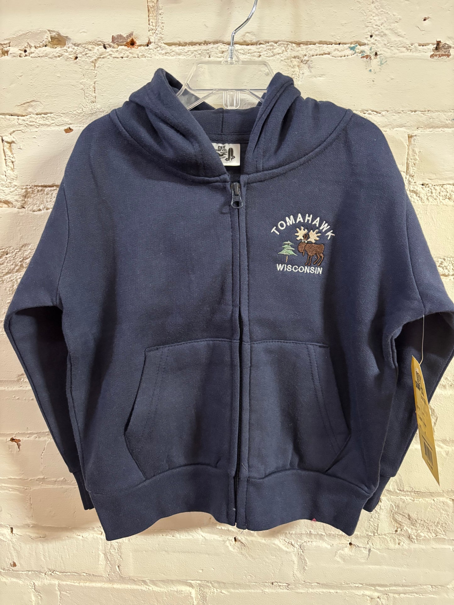 Moose and Pines Toddler Full Zip Hoodie
