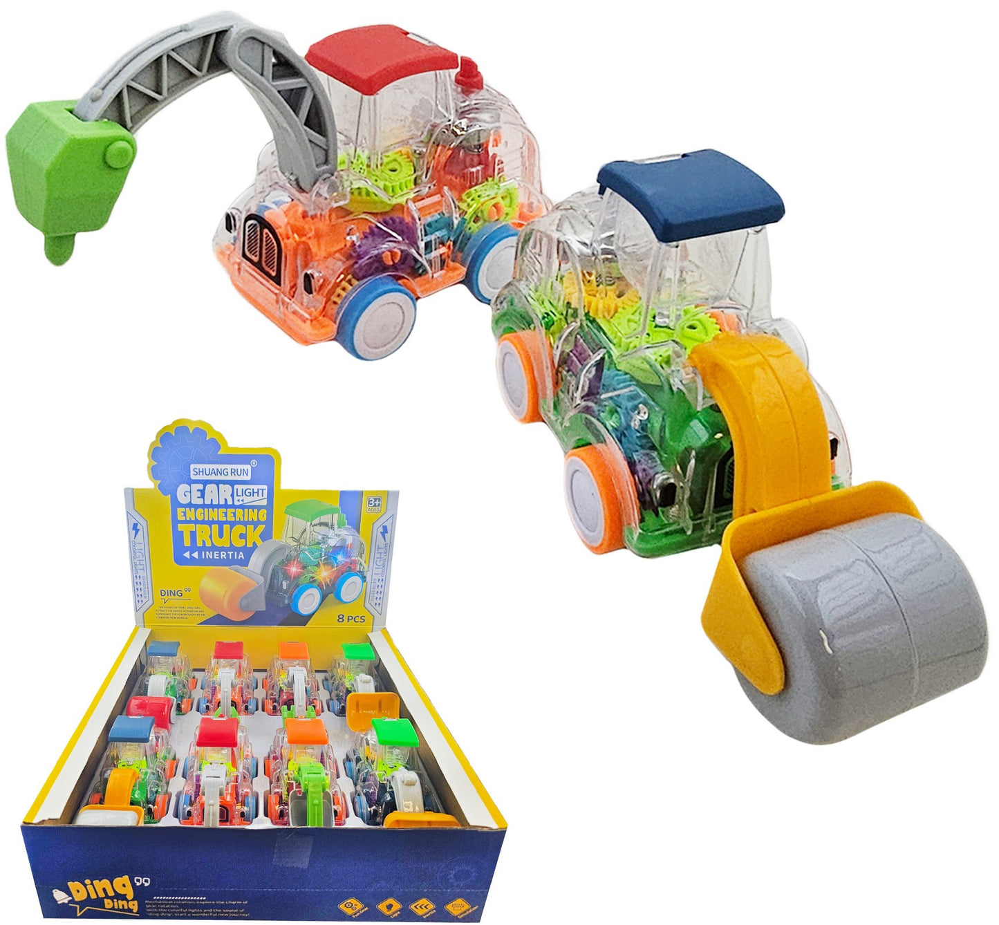 Gear Construction Truck With Light and Sound