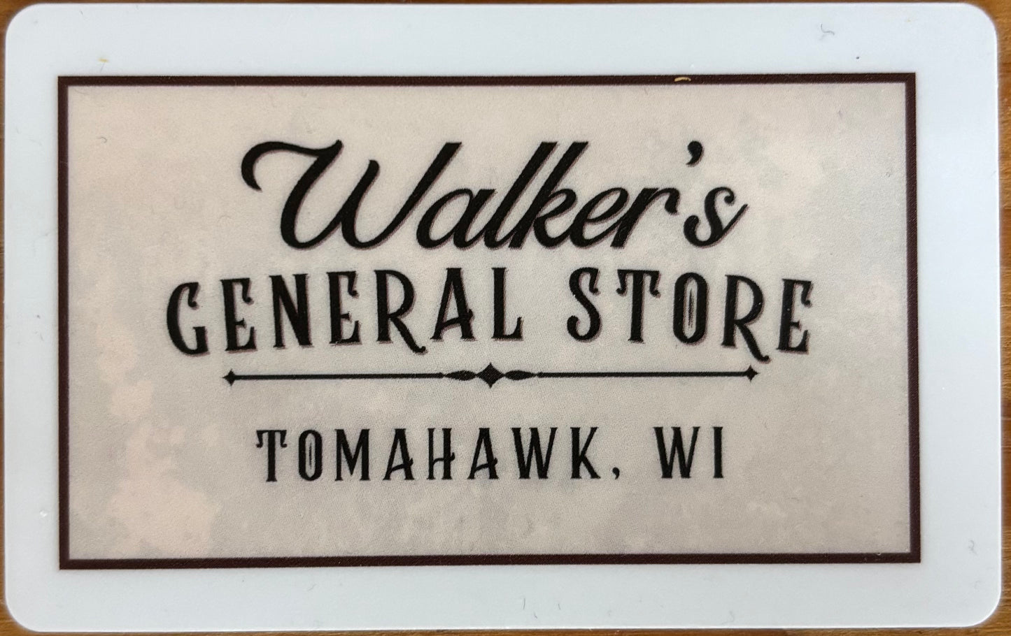 Walker's General Store Gift Card