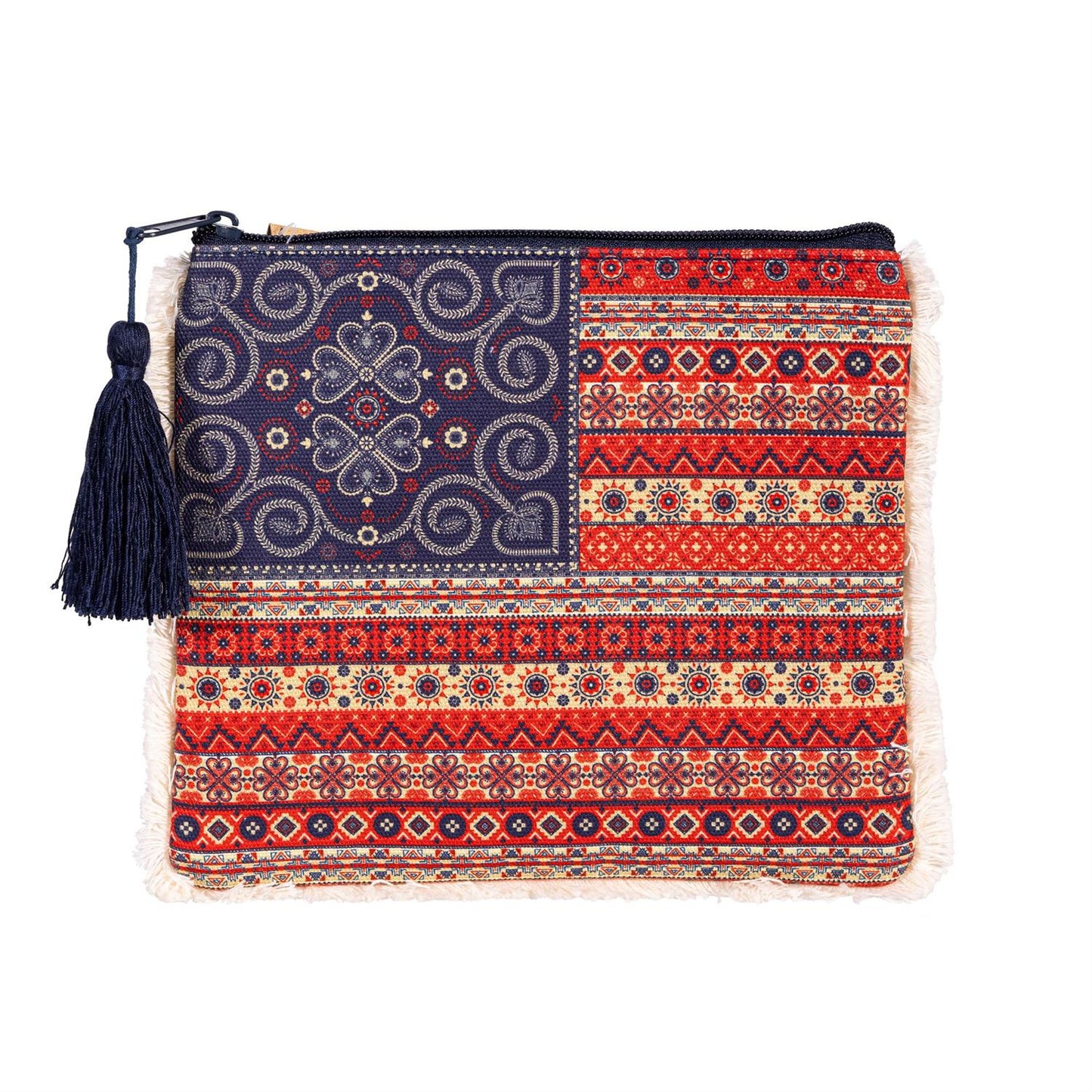 Americana BOHO Zipper Pouch